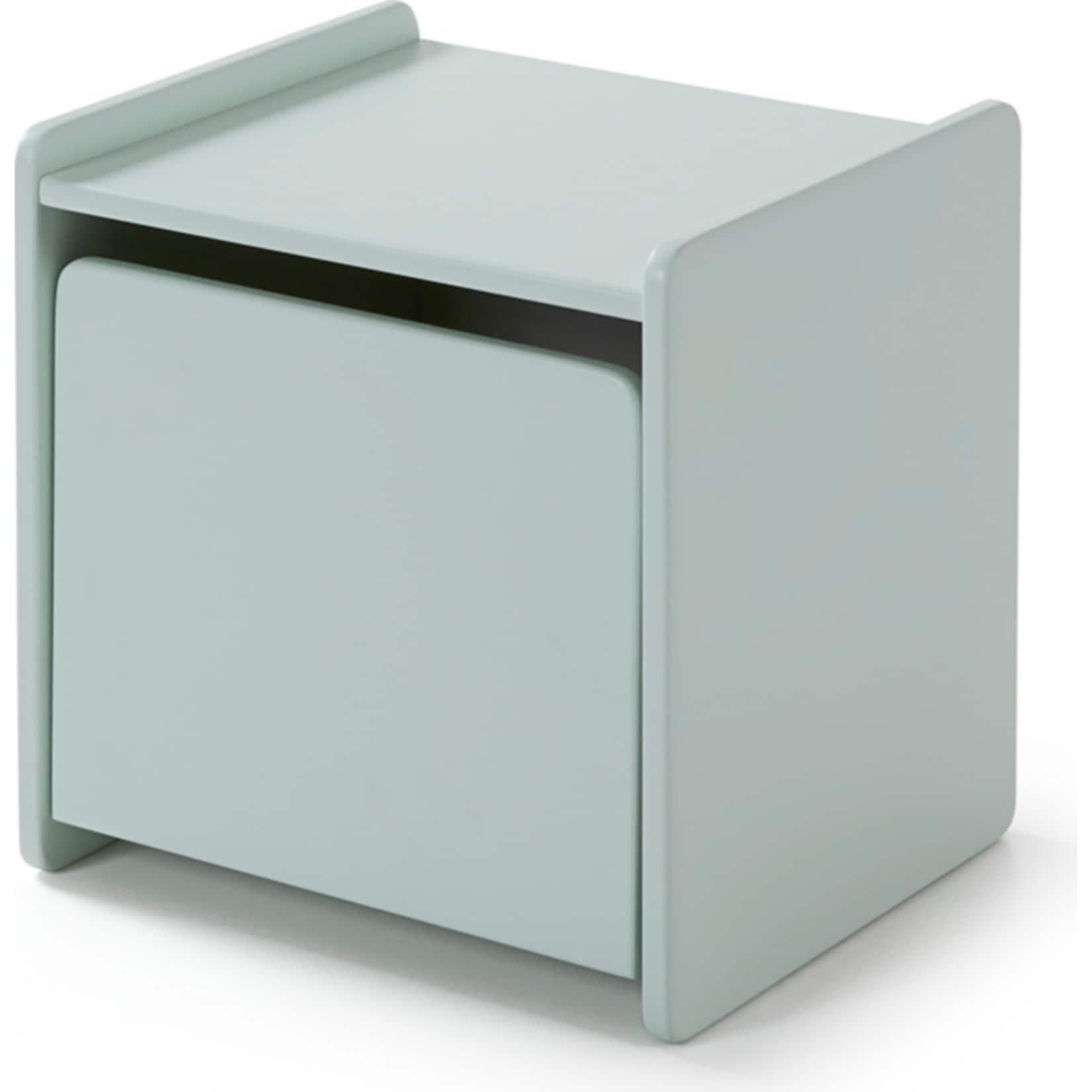VIPACK Nachtkonsole Kiddy 1-türig Mintgrün MDF