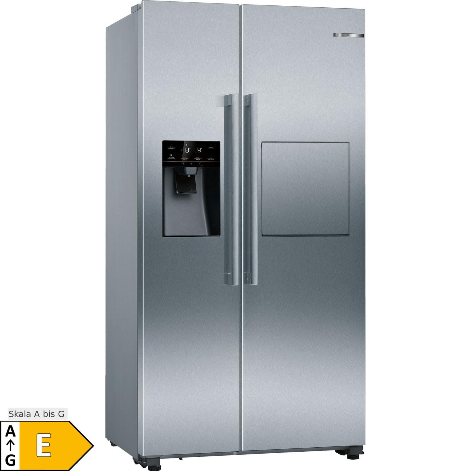 Bosch Side-by-Side KAG93AIEP No-Frost Kühlschrank 560 Liter Silber