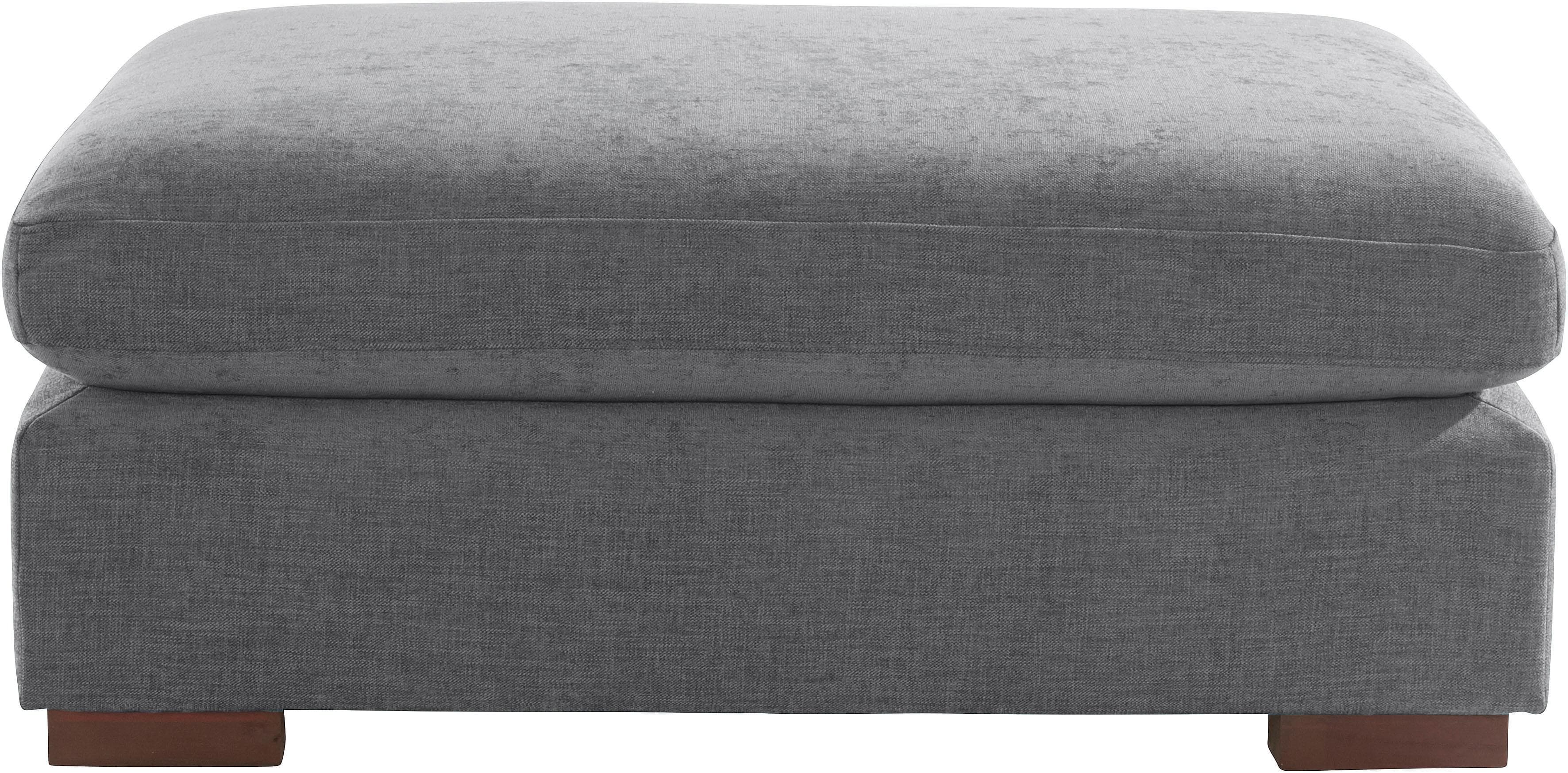 Polsterhocker HOME AFFAIRE Fresh Pond Dunkelgrau