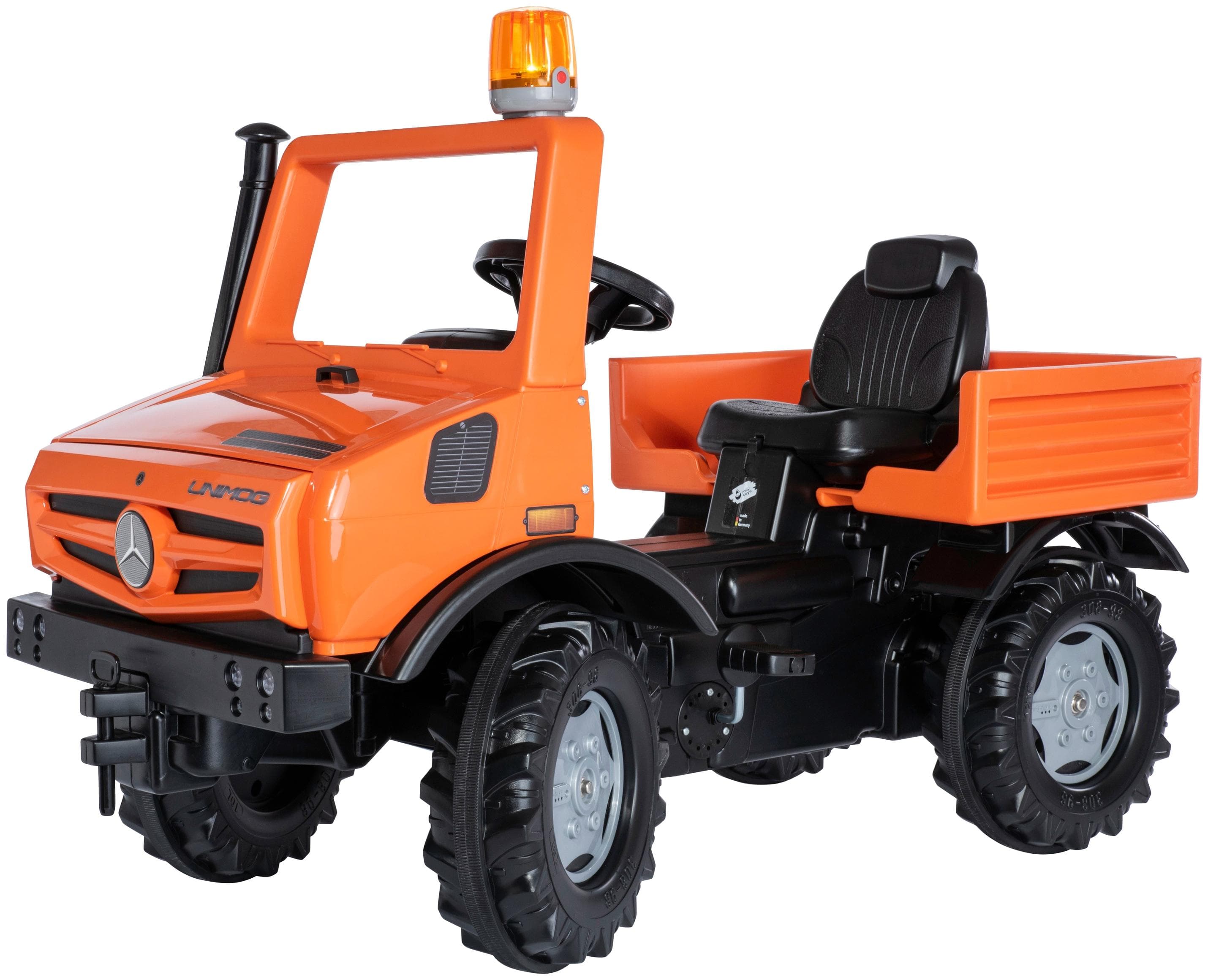rolly toys® Tretfahrzeug rollyUnimog Service inkl. rollyFlashlight Orange