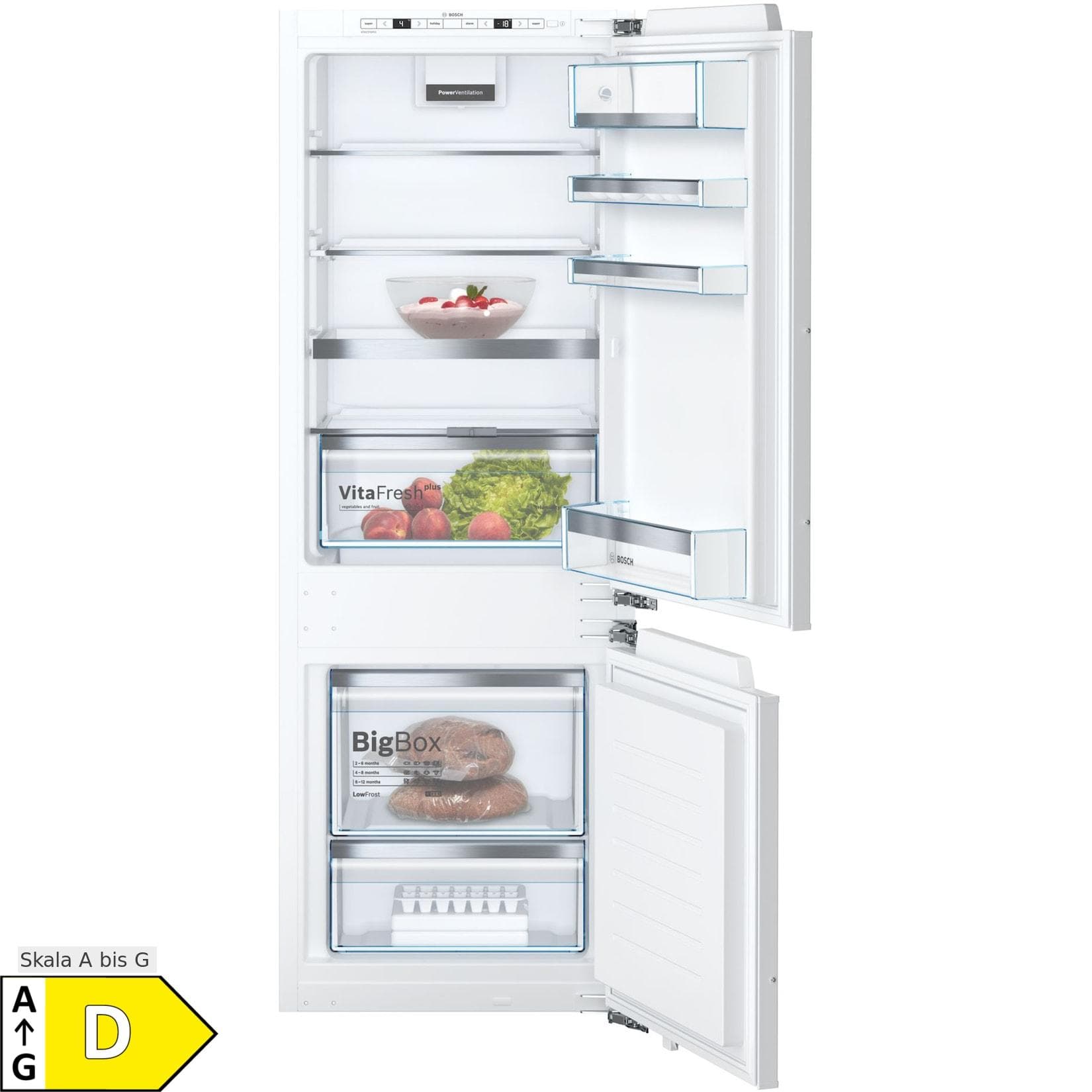 Bosch Kühl-/Gefrierkombination KIS77ADD0 Serie 6