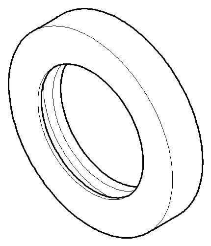 Dornbracht Schwenkventil Schub Tara 092789004-00 Chrom