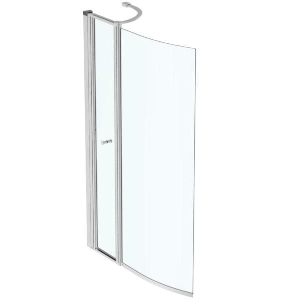 Ideal Standard Connect Air Duschwand E1137EO Glas mit Tür beidseitig verwendbar