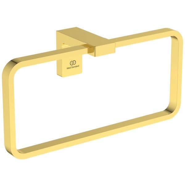 Ideal Standard Conca Handtuchring T4502A2 eckig Brushed Gold