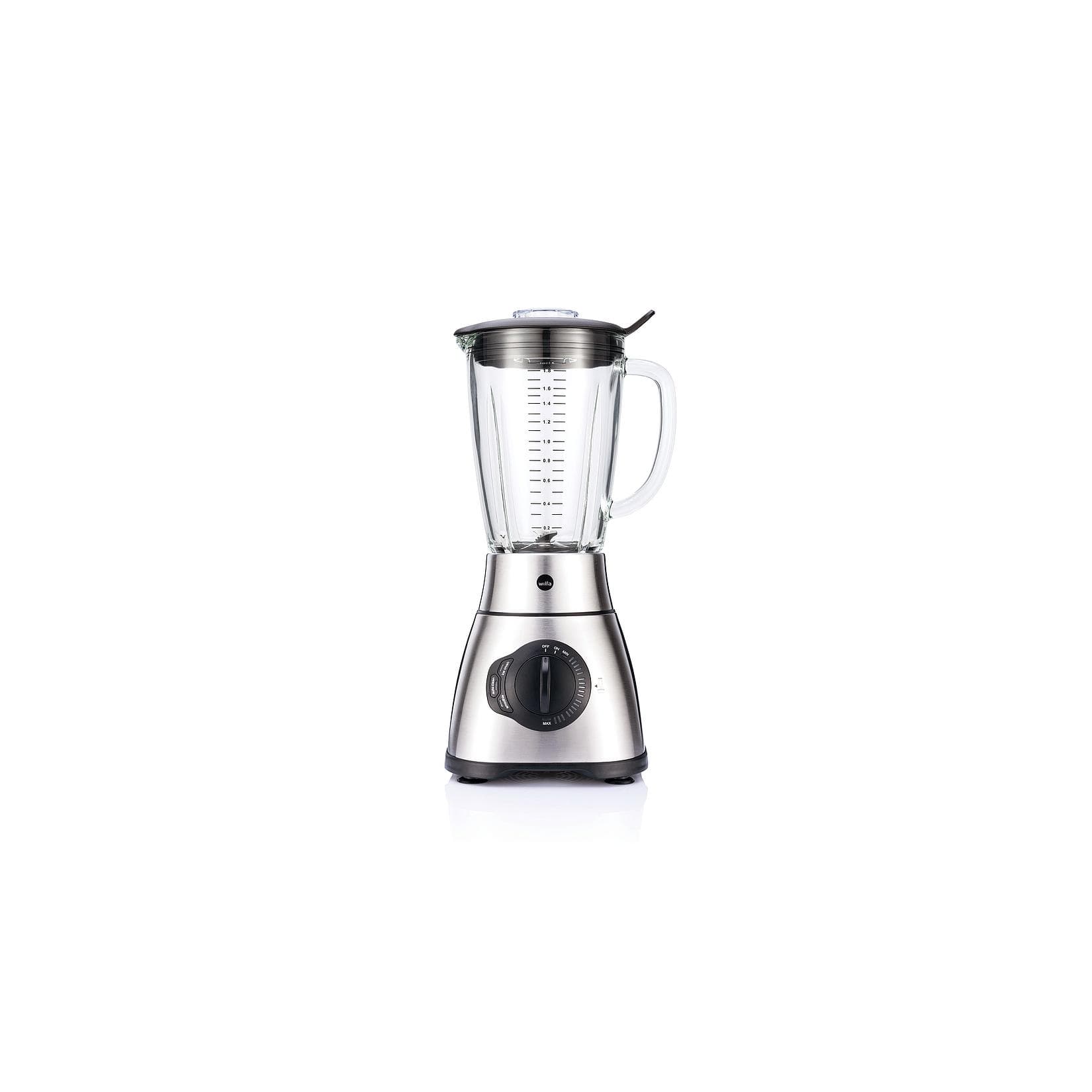 WILFA Standmixer XPLODE VITAL 1,8 Liter 1800W Silber