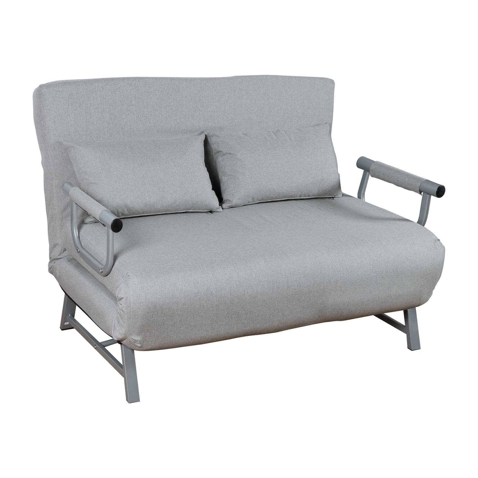 VCM Schlafsofa Kolino Grau mit Schlaffunktion
