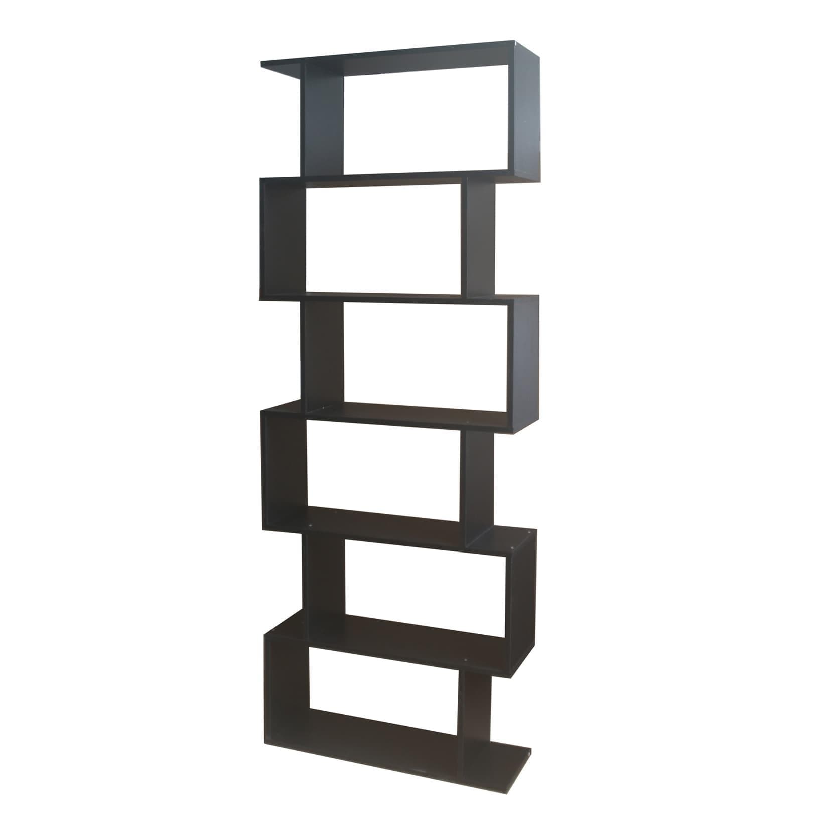 HTI-Living Standregal Thekla 70189 Schwarz 6 Regalfächer