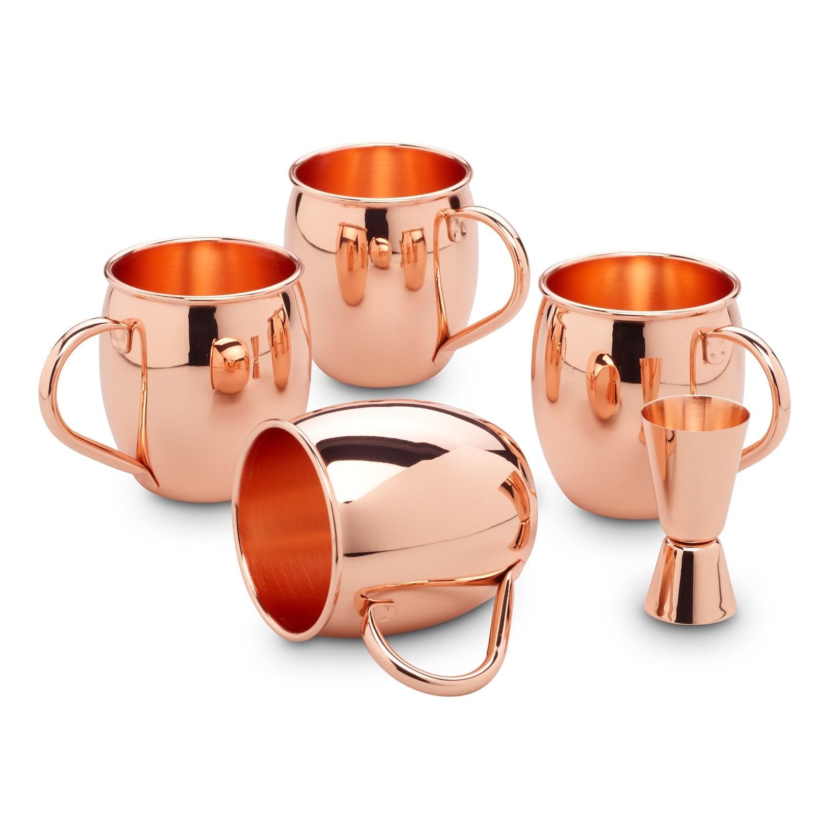Echtwerk Moscow Mule Becher Set 5-tlg. Edelstahl