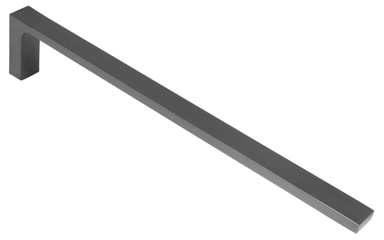 Keuco Edition 11 Handtuchhalter 11120130000 Ausladung 450mm, 1-tlg., feststehend, Schwarzchrom gebürstet