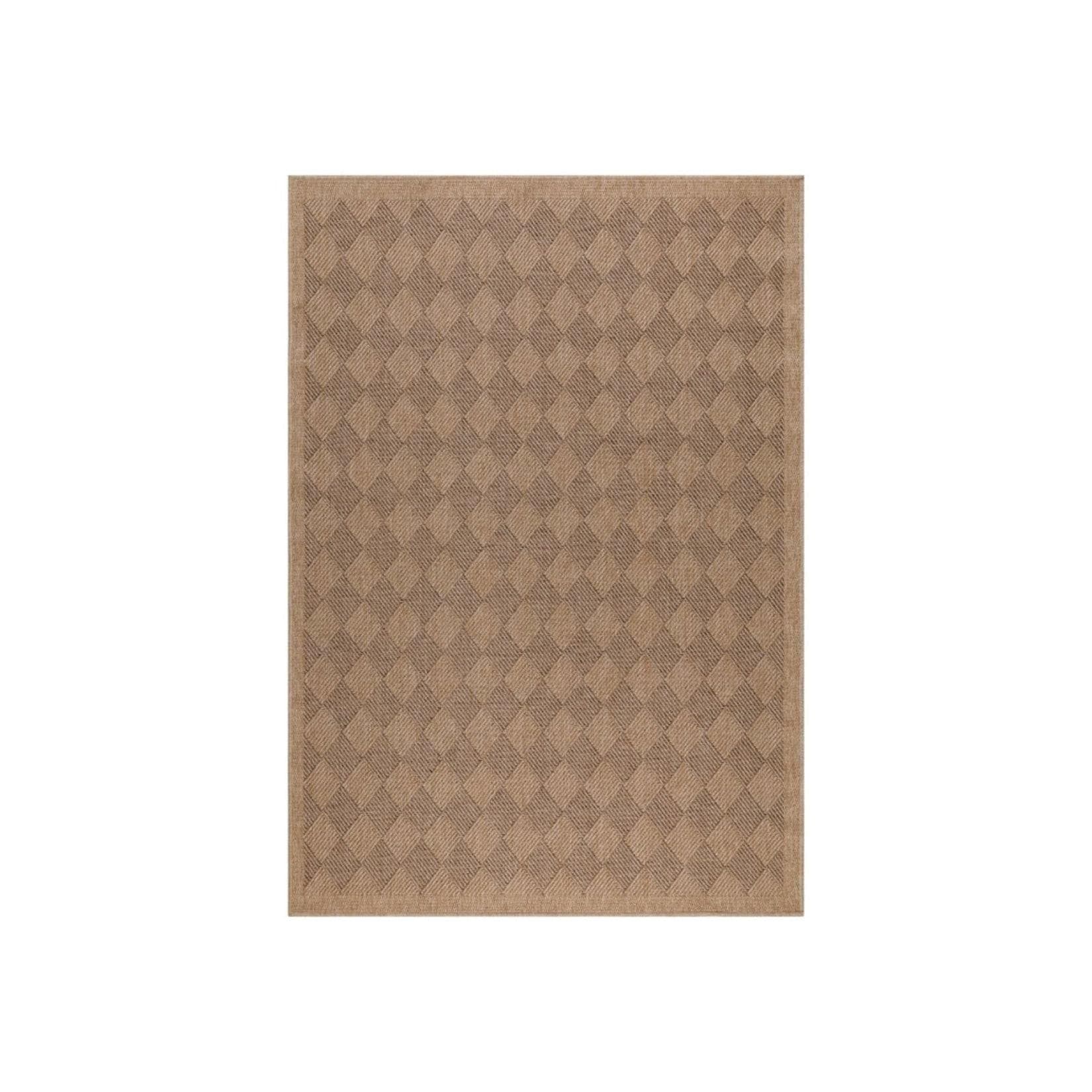 Ayyildiz In & Outdoor Teppich Wetterfest Läufer Beige Sisal-Optik