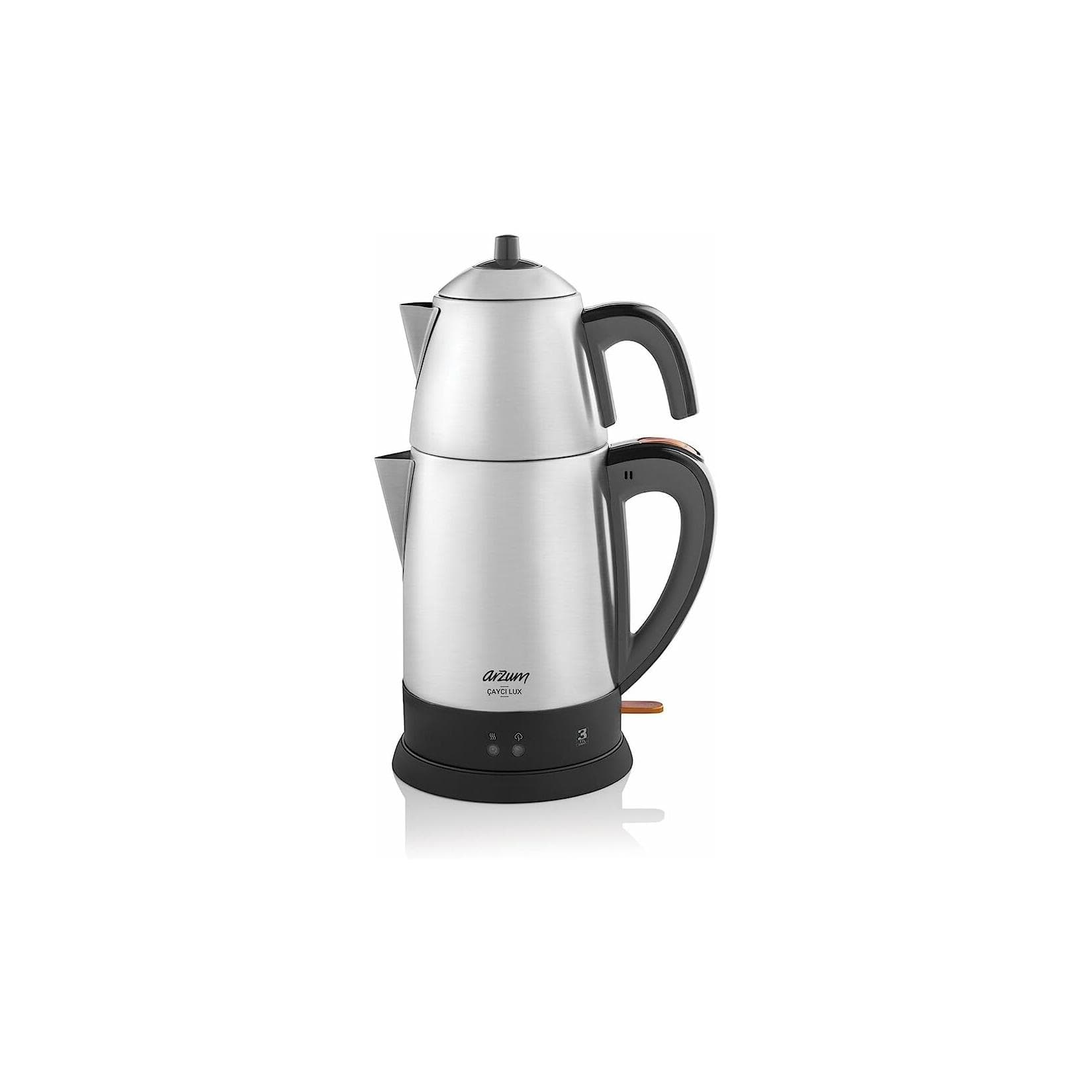 Arzum AR3080 Teebereiter Edelstahl 1650W
