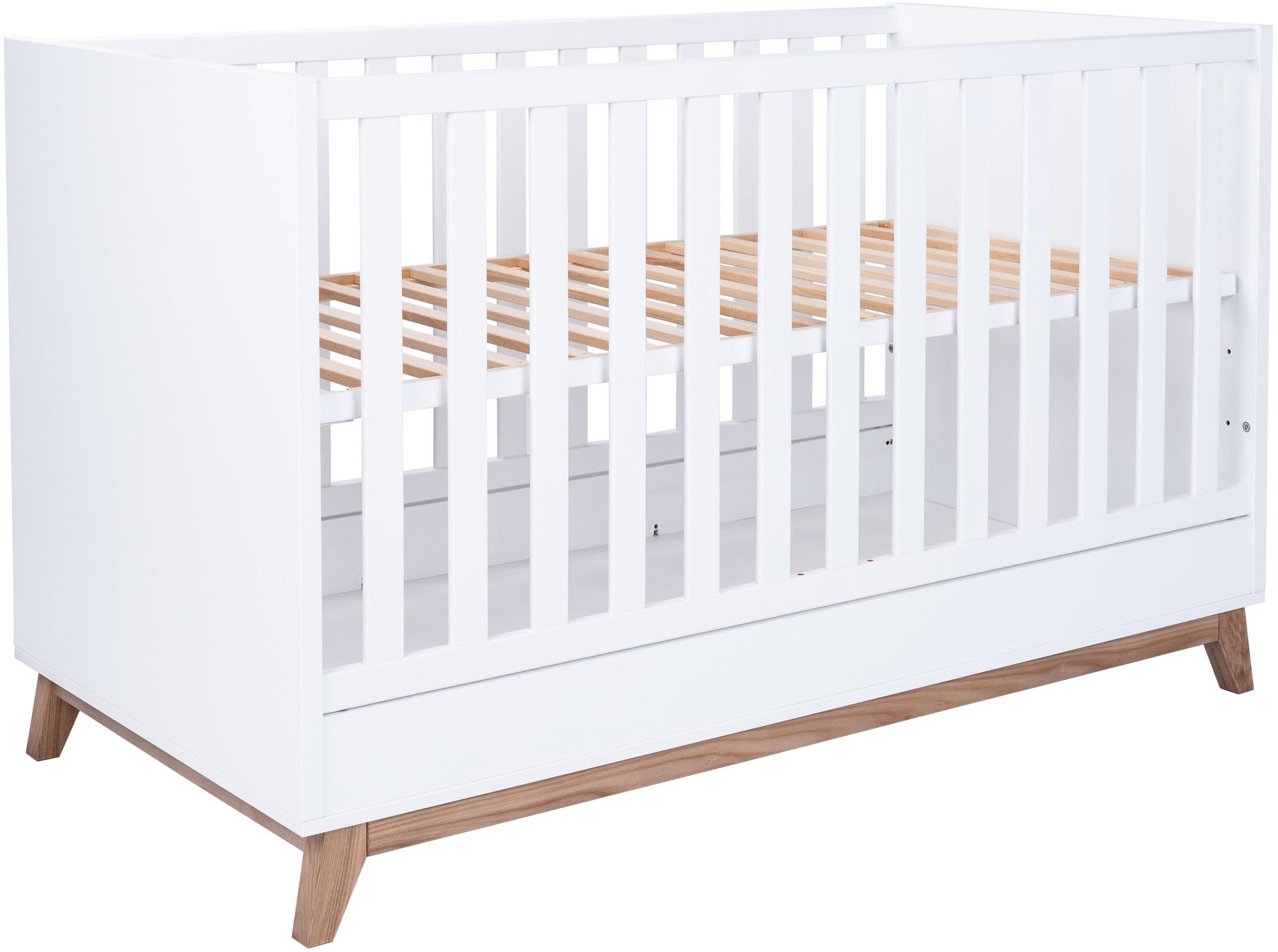 Babybett Lina | Hochwertiges Kinderbett 70x140 cm