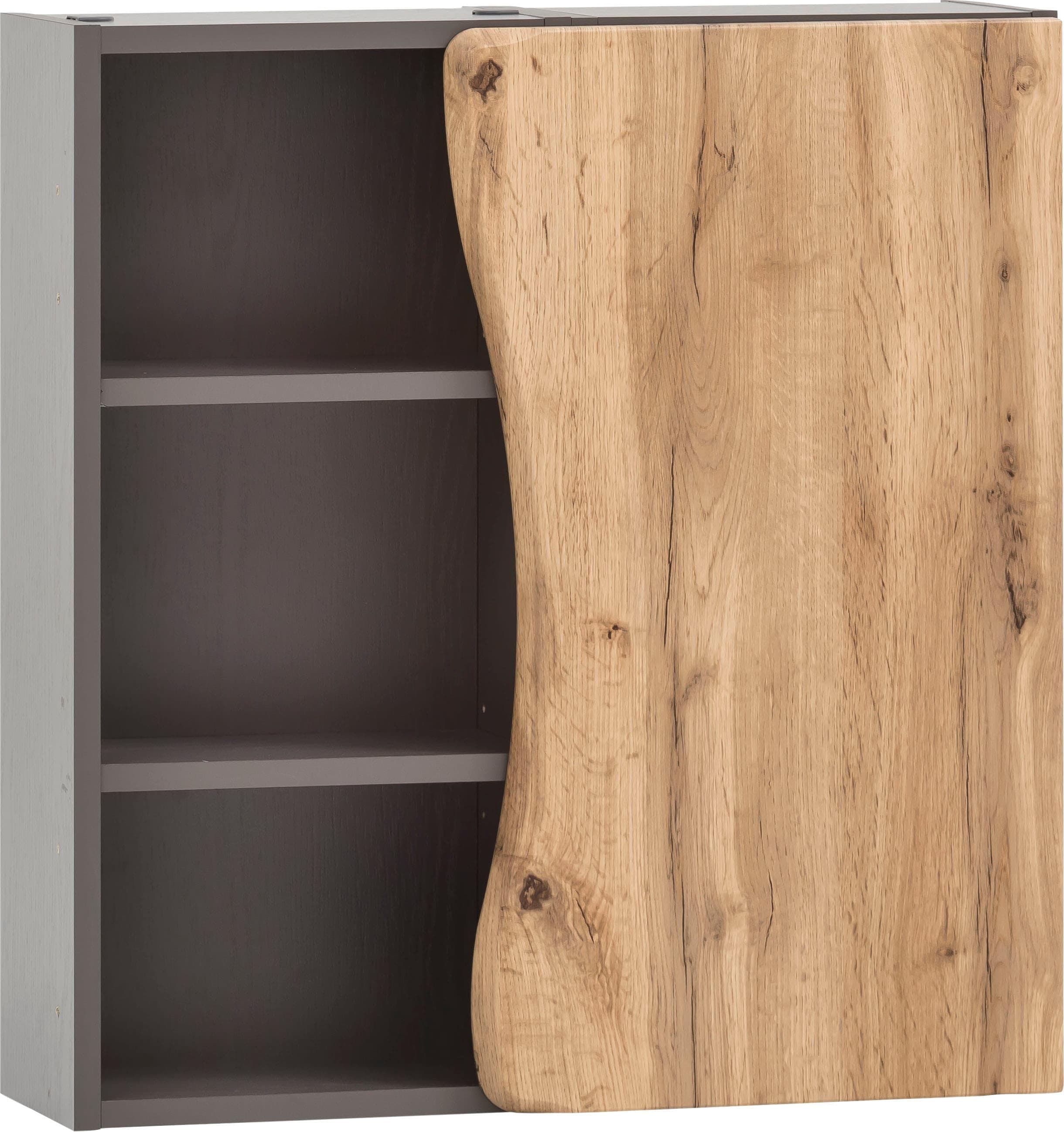 welltime Stubach Hängeschrank mit Baumkante - Flexibel & Platzsparend