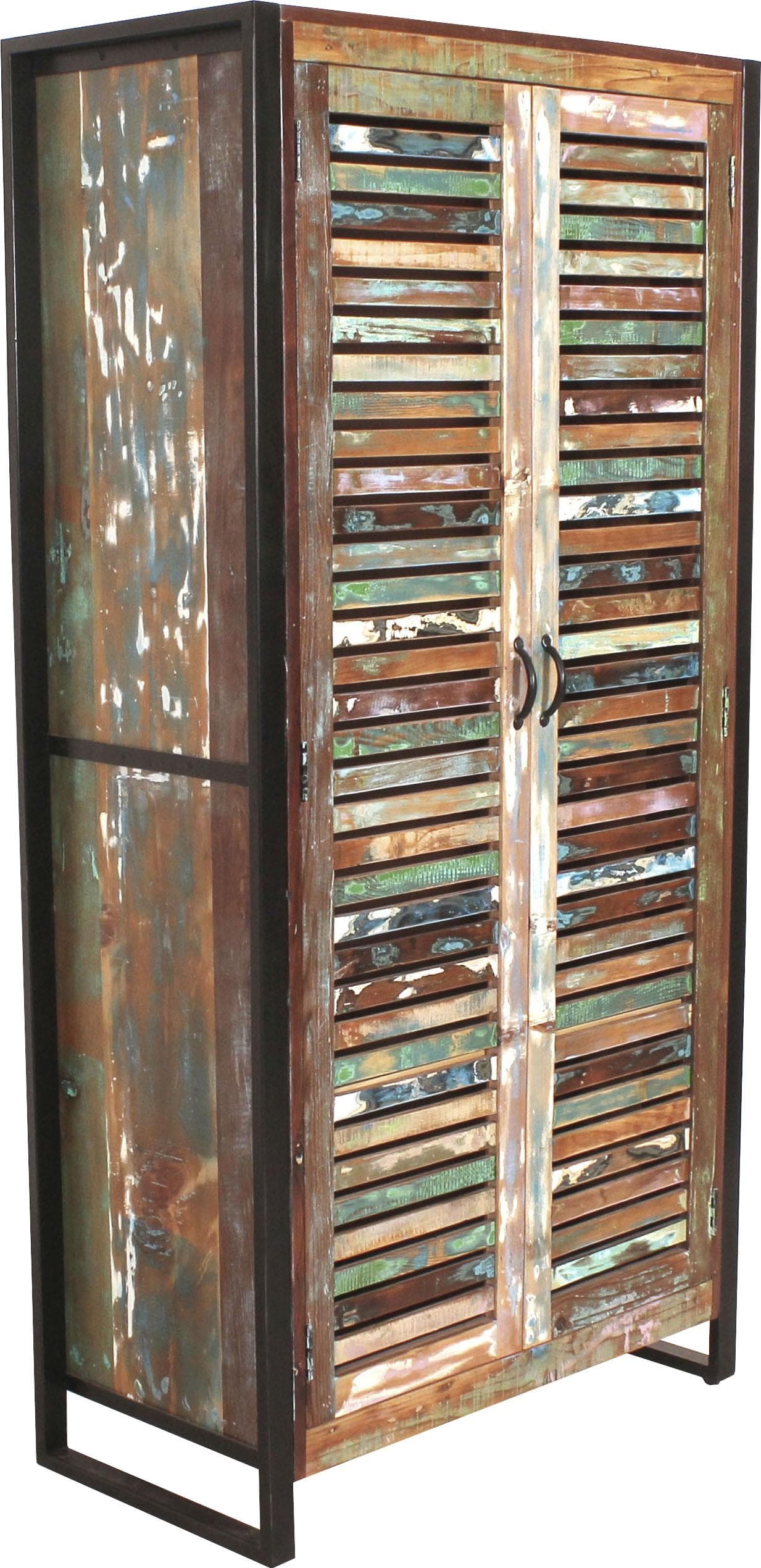 Garderobenschrank 'SIT Fiume' aus Massivholz