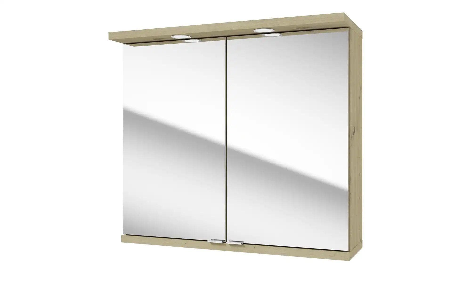 Spiegelschrank Nehmitzsee Holzfarben Modernes Design