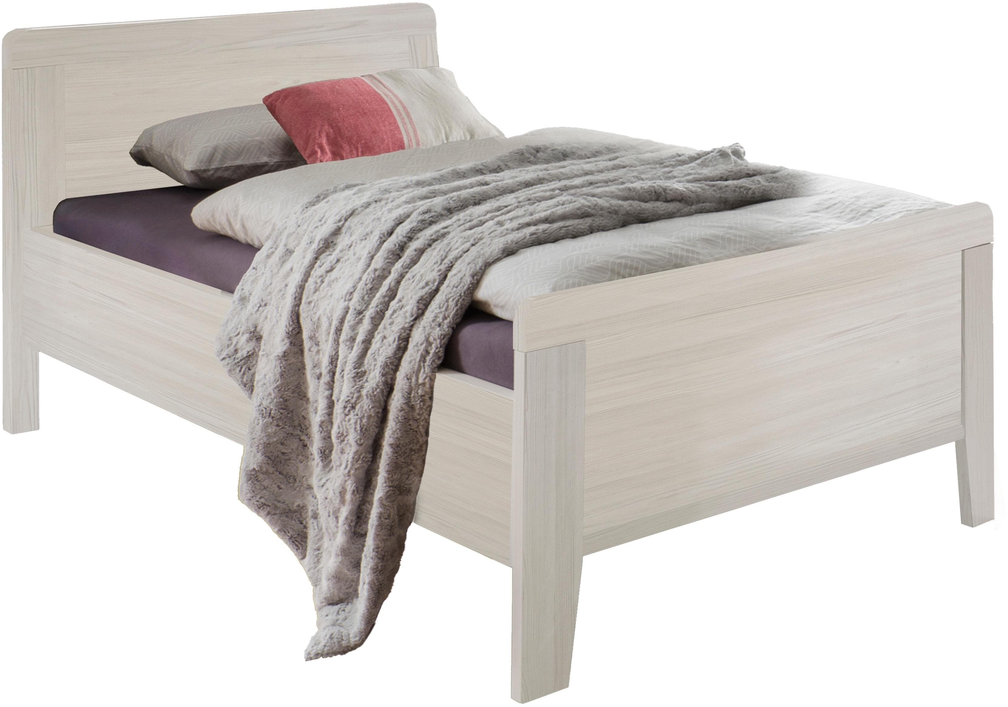Holzbett WIEMANN Bern Beige 4-fach höhenverstellbar