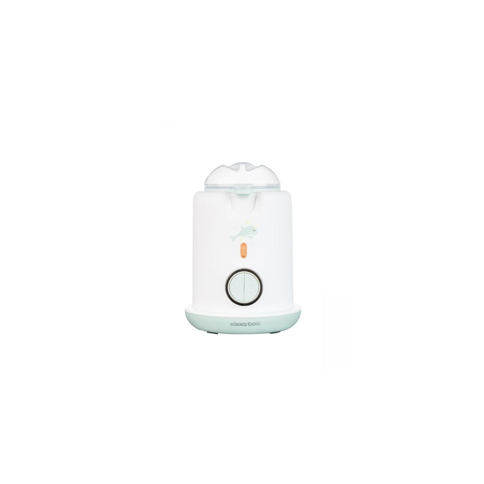 Kikkaboo Sterilisator Warmy 3 in 1 Flaschenwärmer Entsafter Messbecher Deckel Hellgrün