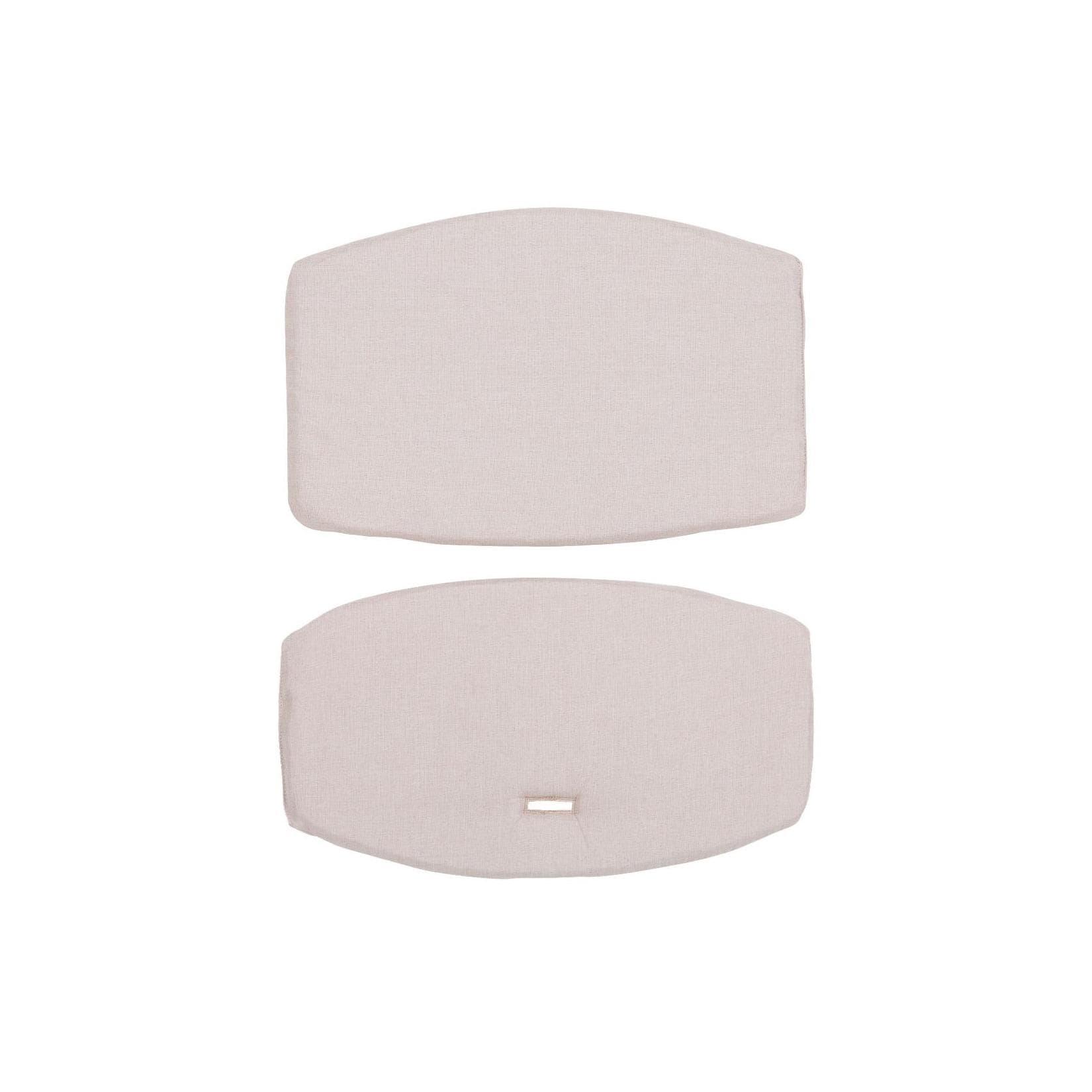 Chipolino Kinder-Kissenset Hochstuhl 2-teiliges Sitzeinlagen-Set für Holz-Stühle Beige