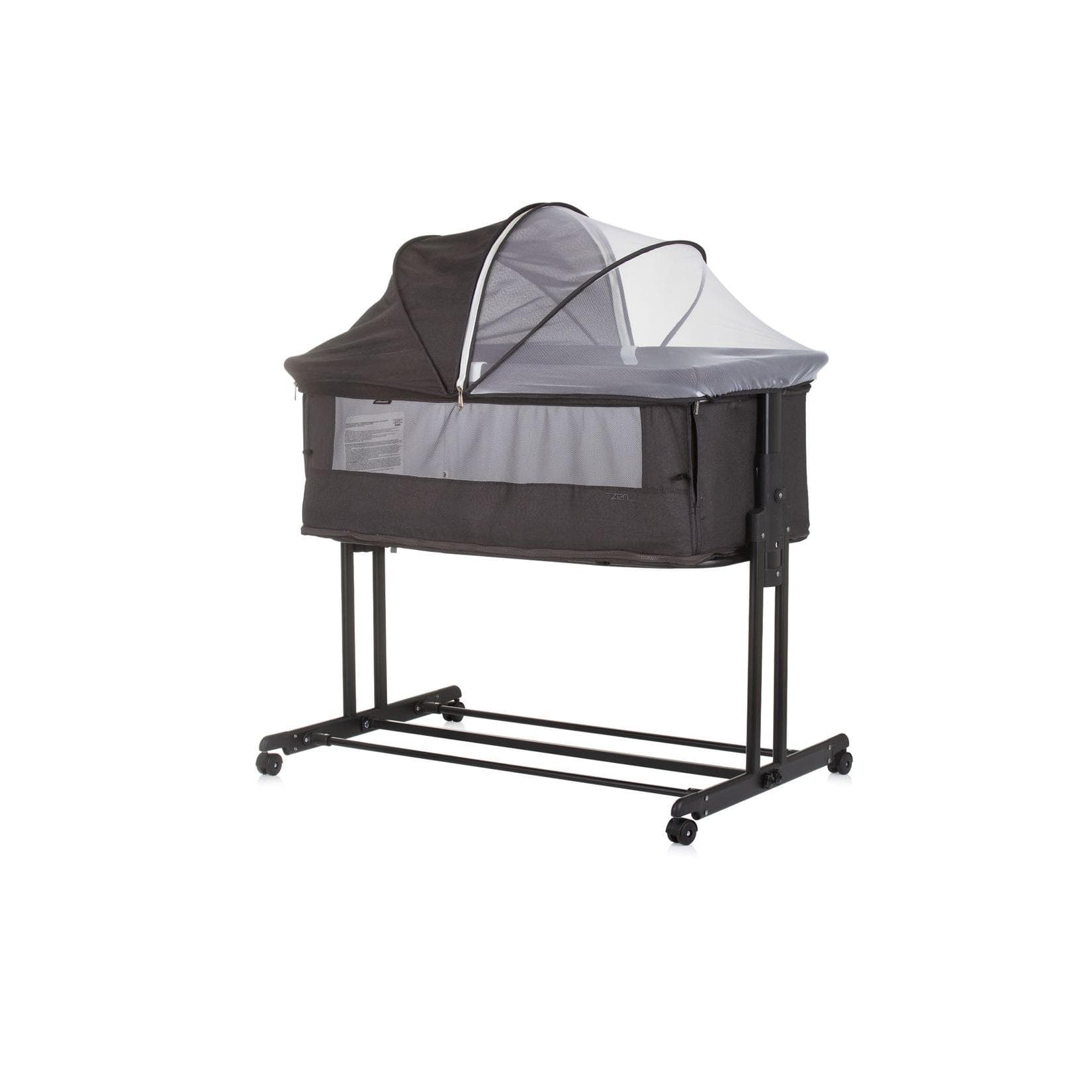 Chipolino Beistellbett 2 in 1 Zen Laufstall Moskitonetz Matratze Räder Bremse