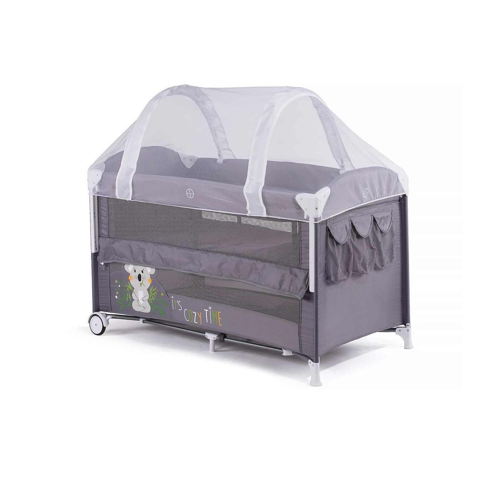 Moskitonetze für faltbare Reisebetten - Weiß