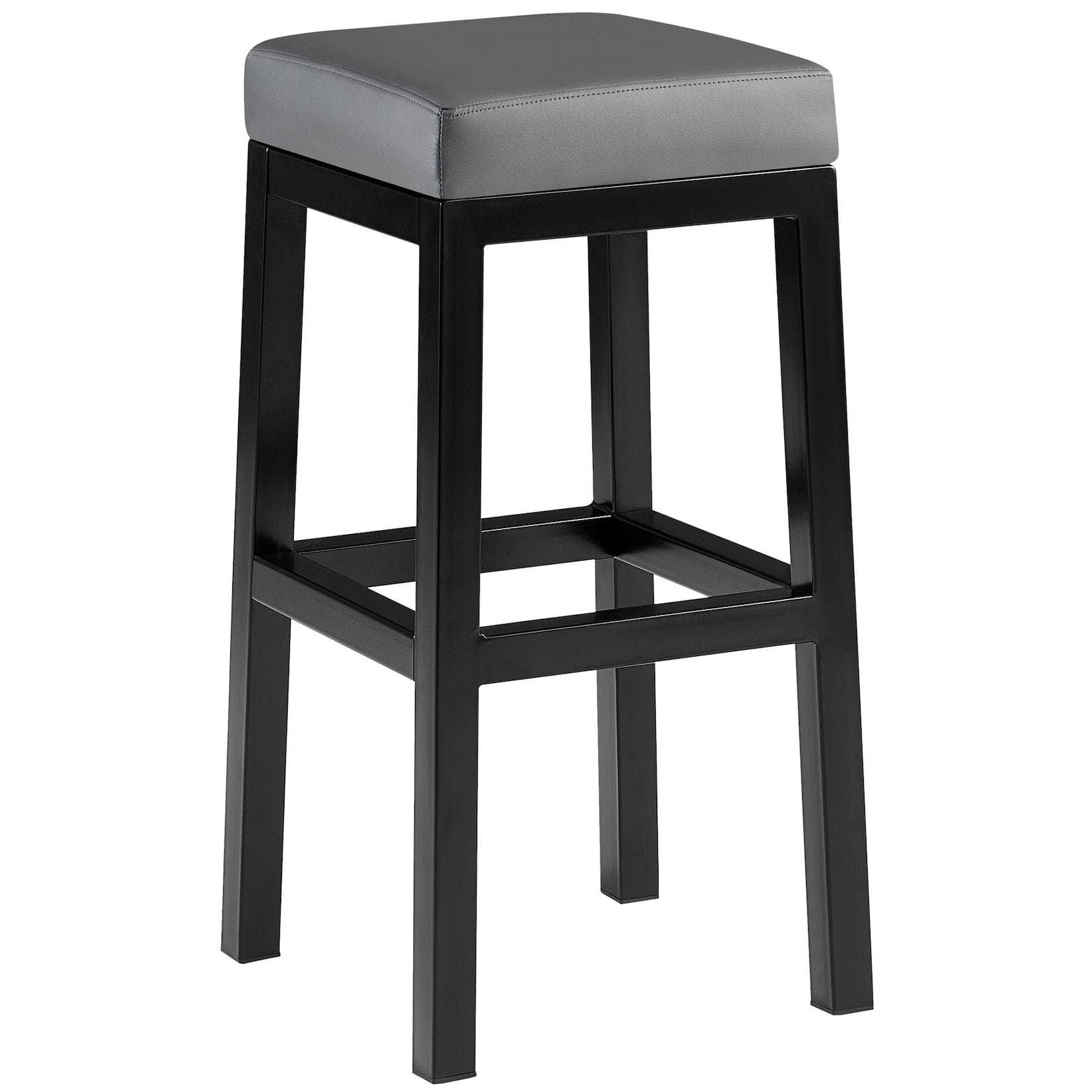 CLP Barhocker Taylor Schwarz Kunstleder Sitzhöhe 78 cm