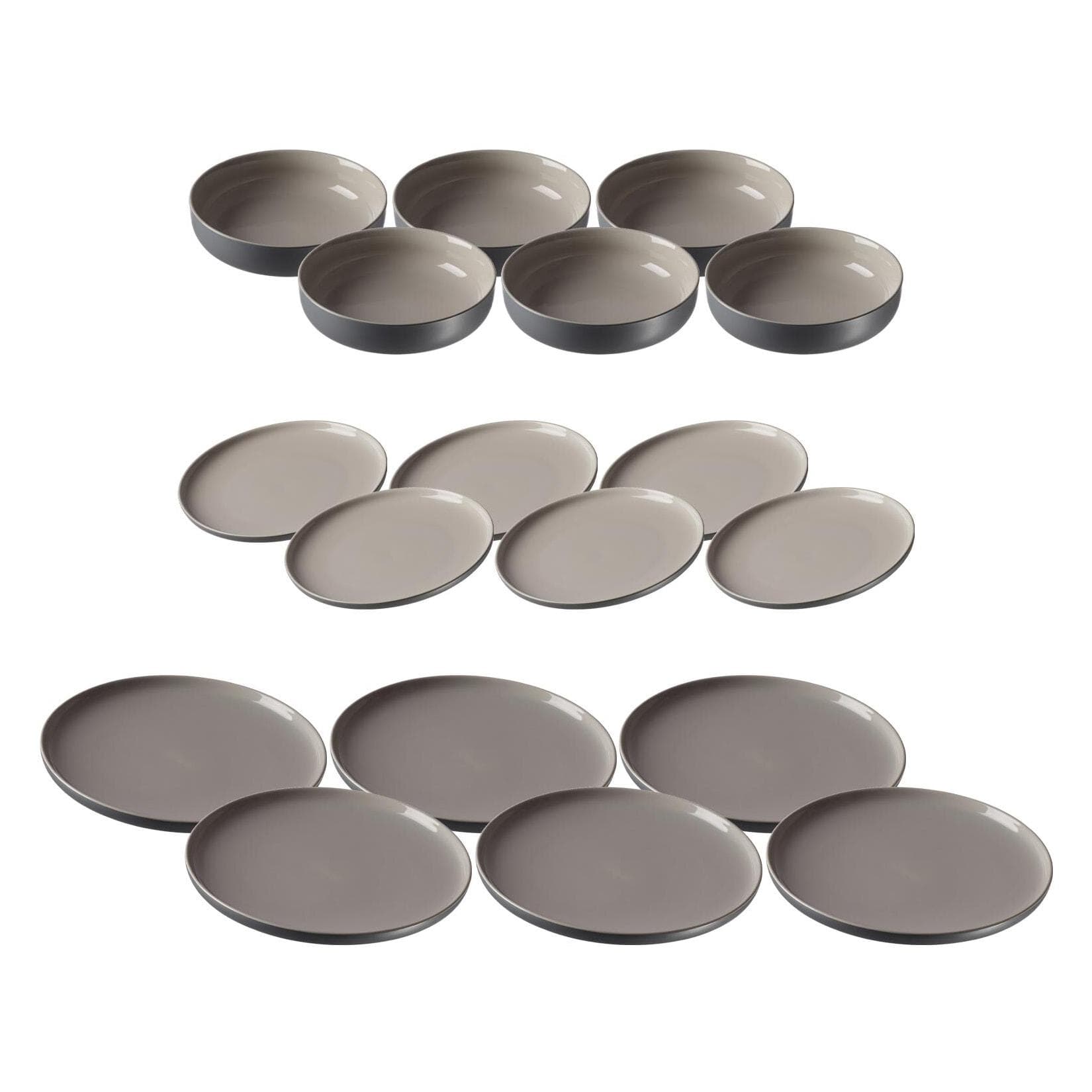 Ritzenhoff & Breker Teller und Schalenset Jasper 18er Set