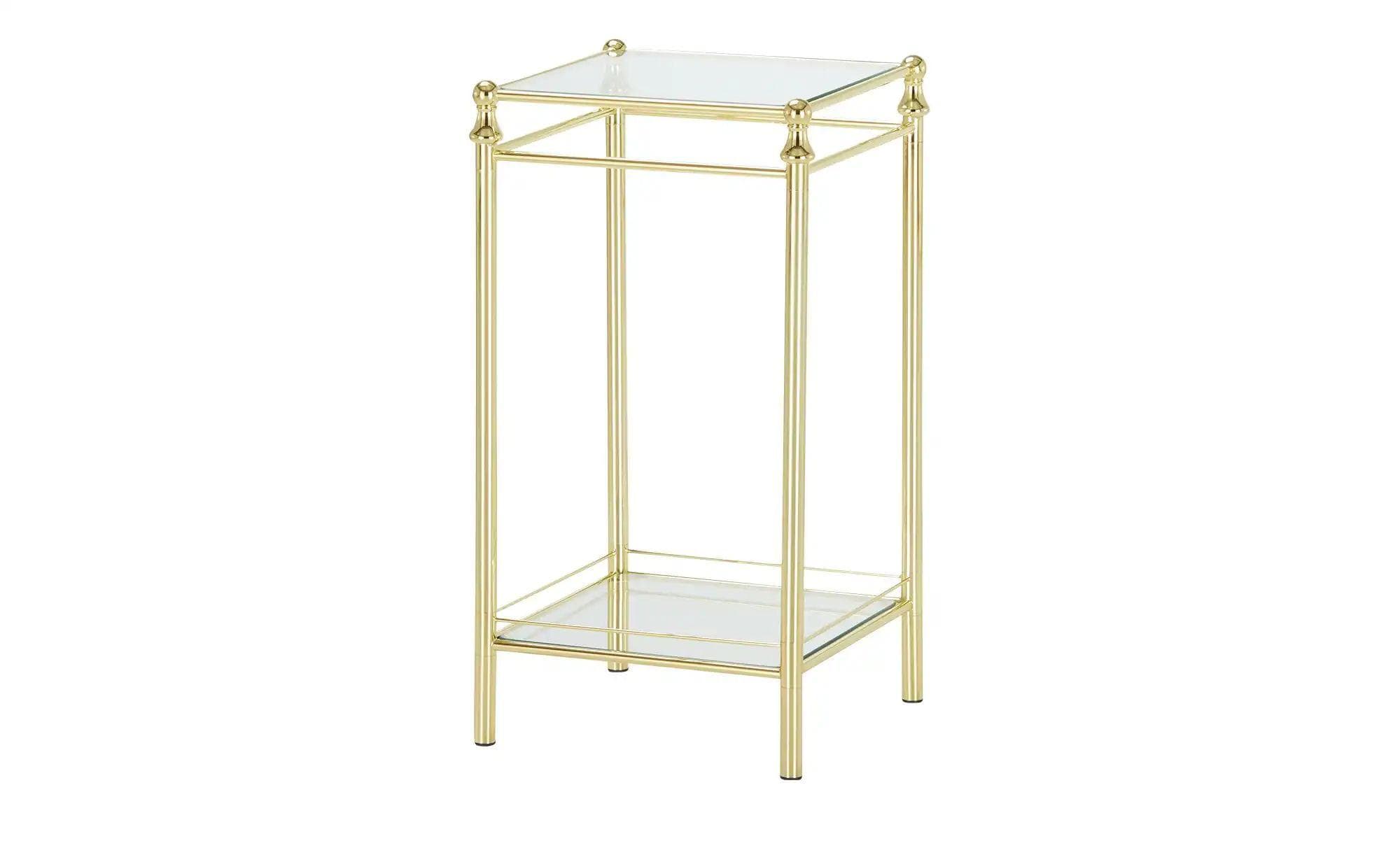 Vermessingter Beistelltisch - elegante Konsole für Ihr Zuhause