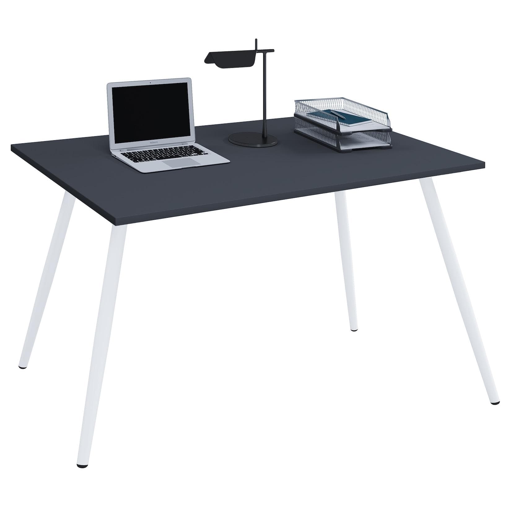 VCM Salia Schreibtisch - Robustes Holz, Melaminbeschichtung, Skandinavischer Look