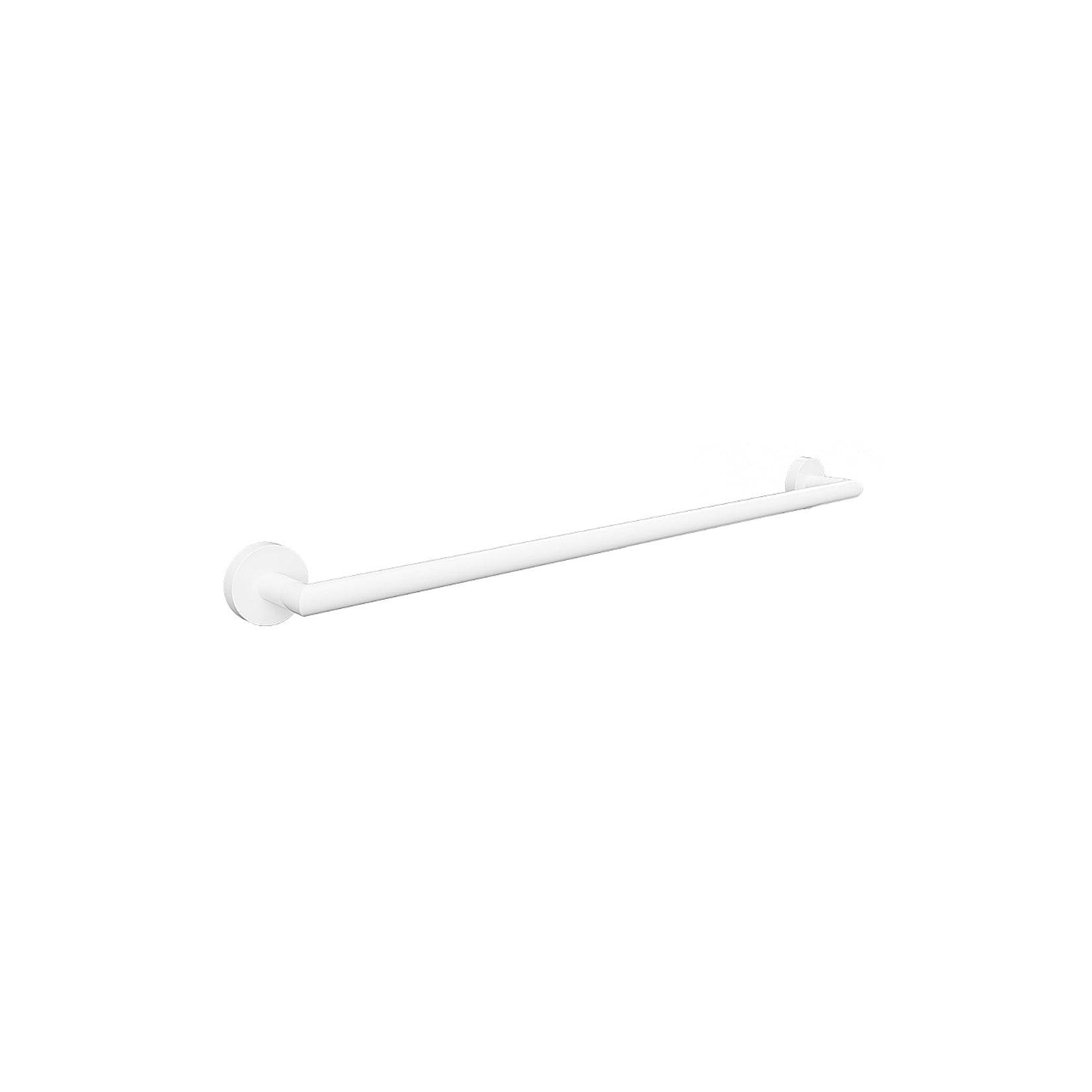 Brillantbad WHITE Handtuchhalter Messing Weiß 655x55x65 mm