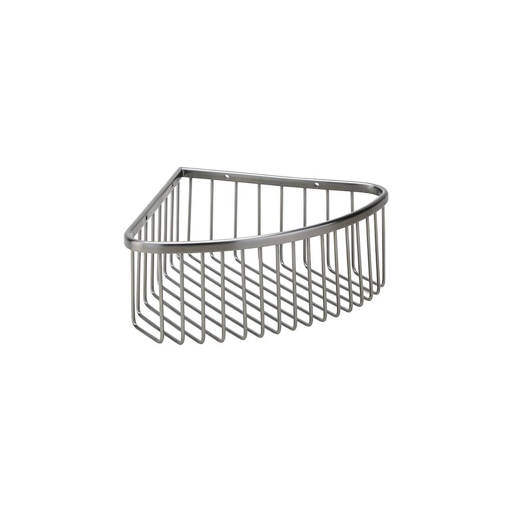 Brillantbad BAPHIT Eckseifenkorb Messing Metallic Grau matt 265x90x205 mm für Bad & Küche