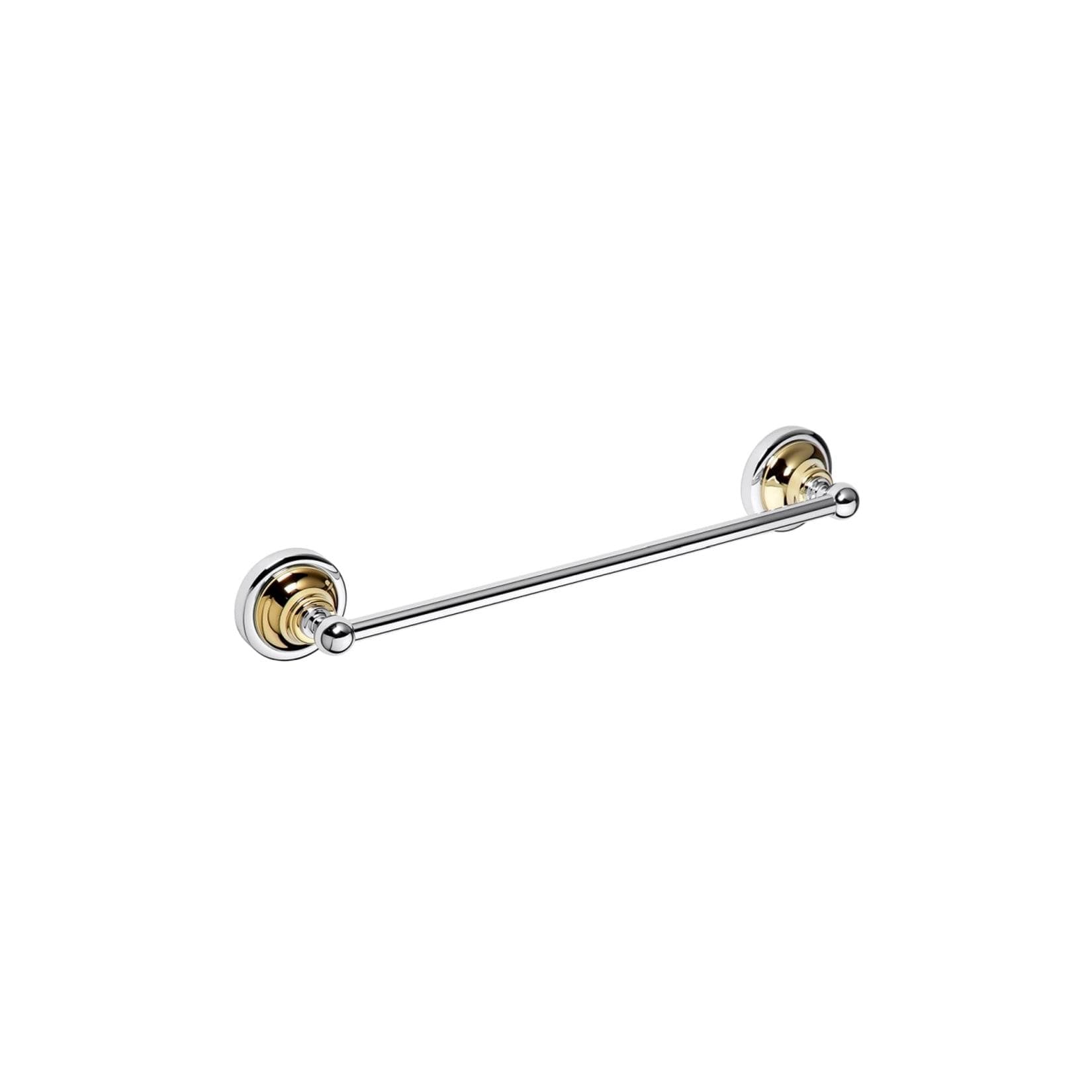 Brillantbad BETRO GOLD Handtuchhalter Messing Gold Chrom 365x65x65 mm