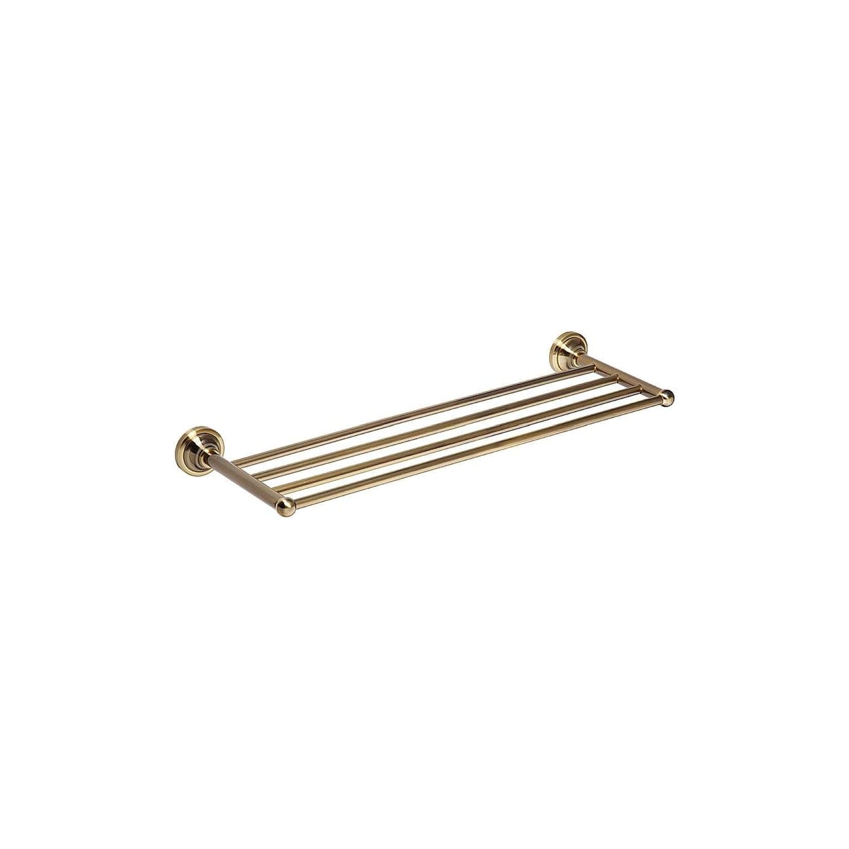 Brillantbad BETRO BRONZE Handtuchhalter Messing Bronze