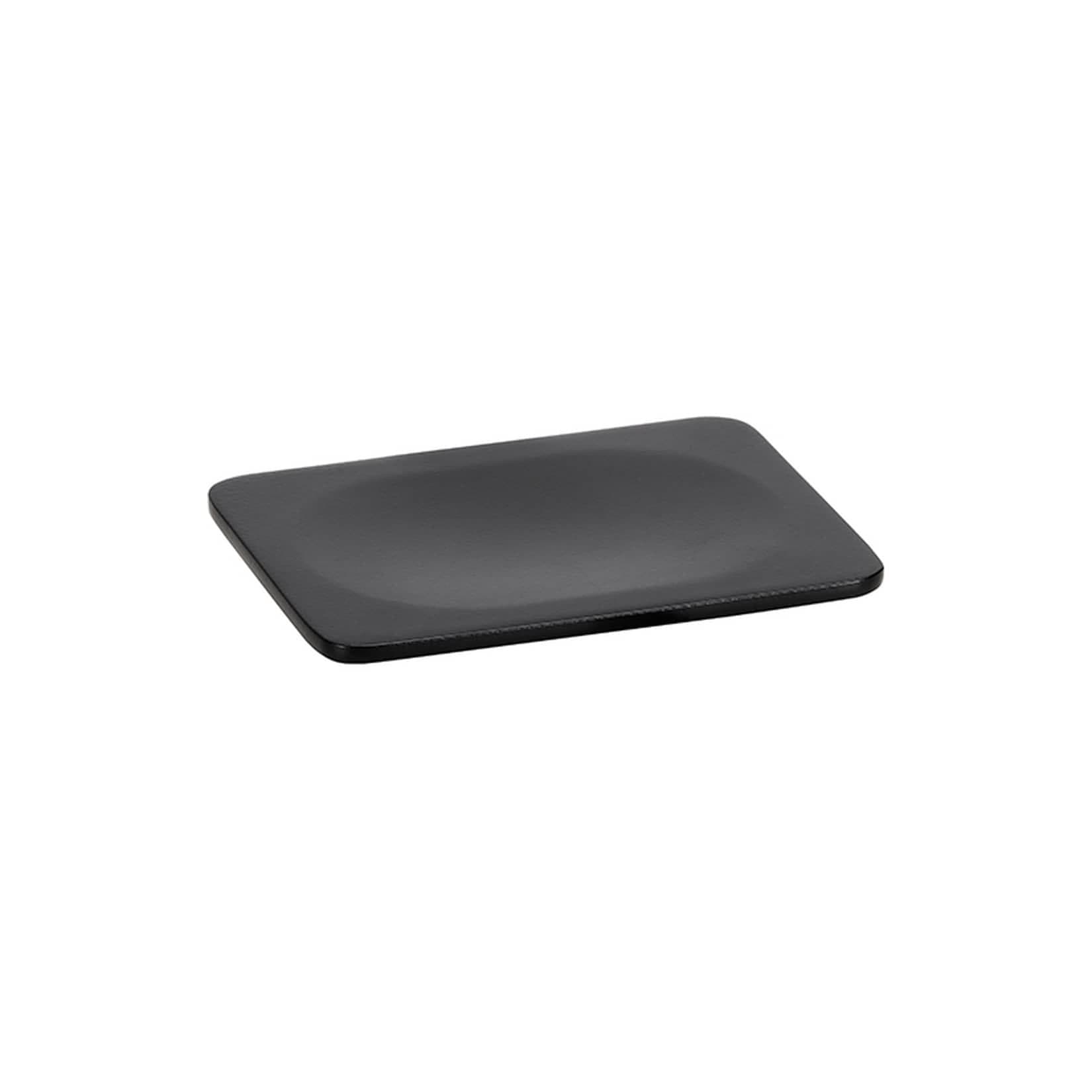Brillantbad BORGANIC BLACK Seifenablage Edelstahl Schwarz