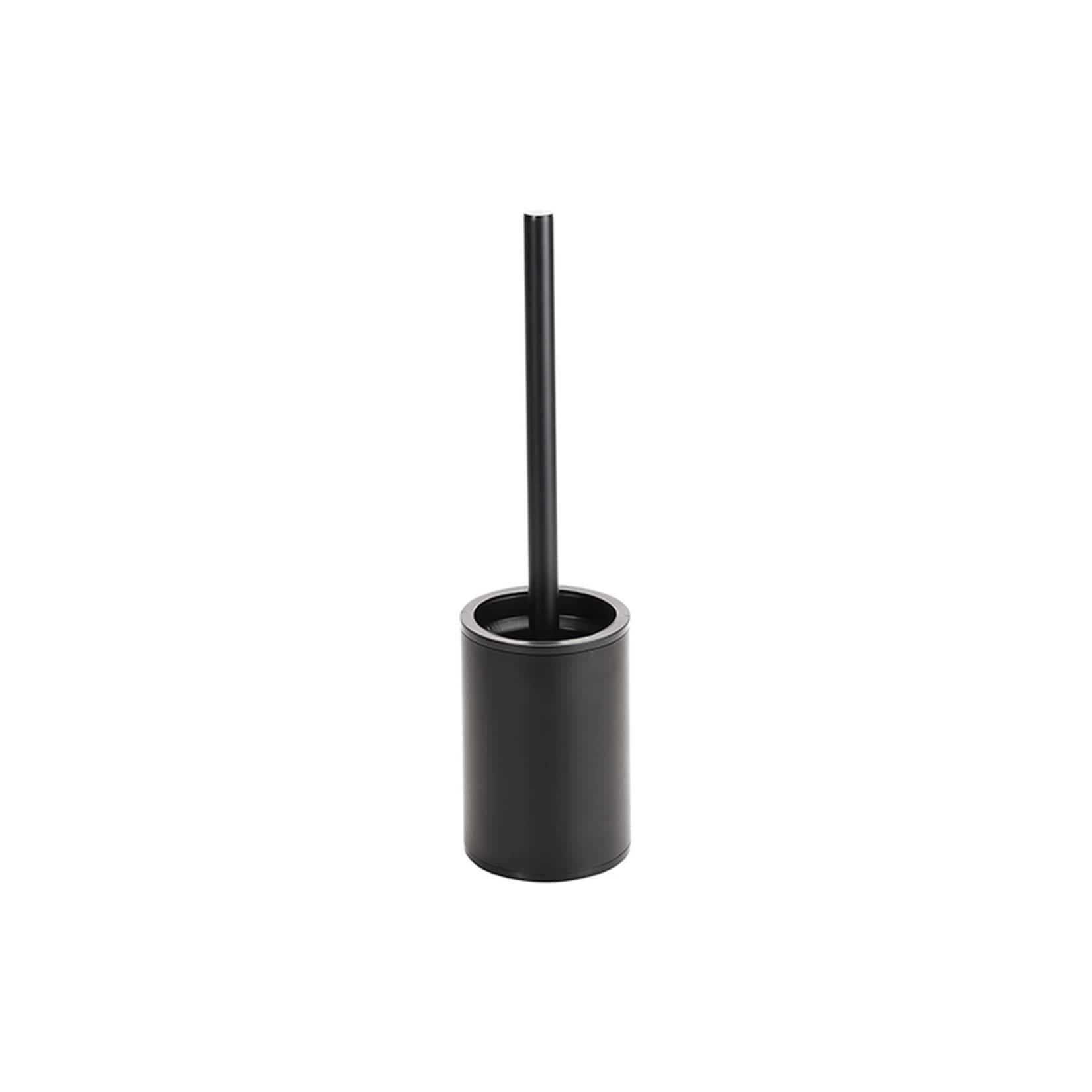 Brillantbad BARK WC-Bürstengarnitur Edelstahl Kunststoff Schwarz
