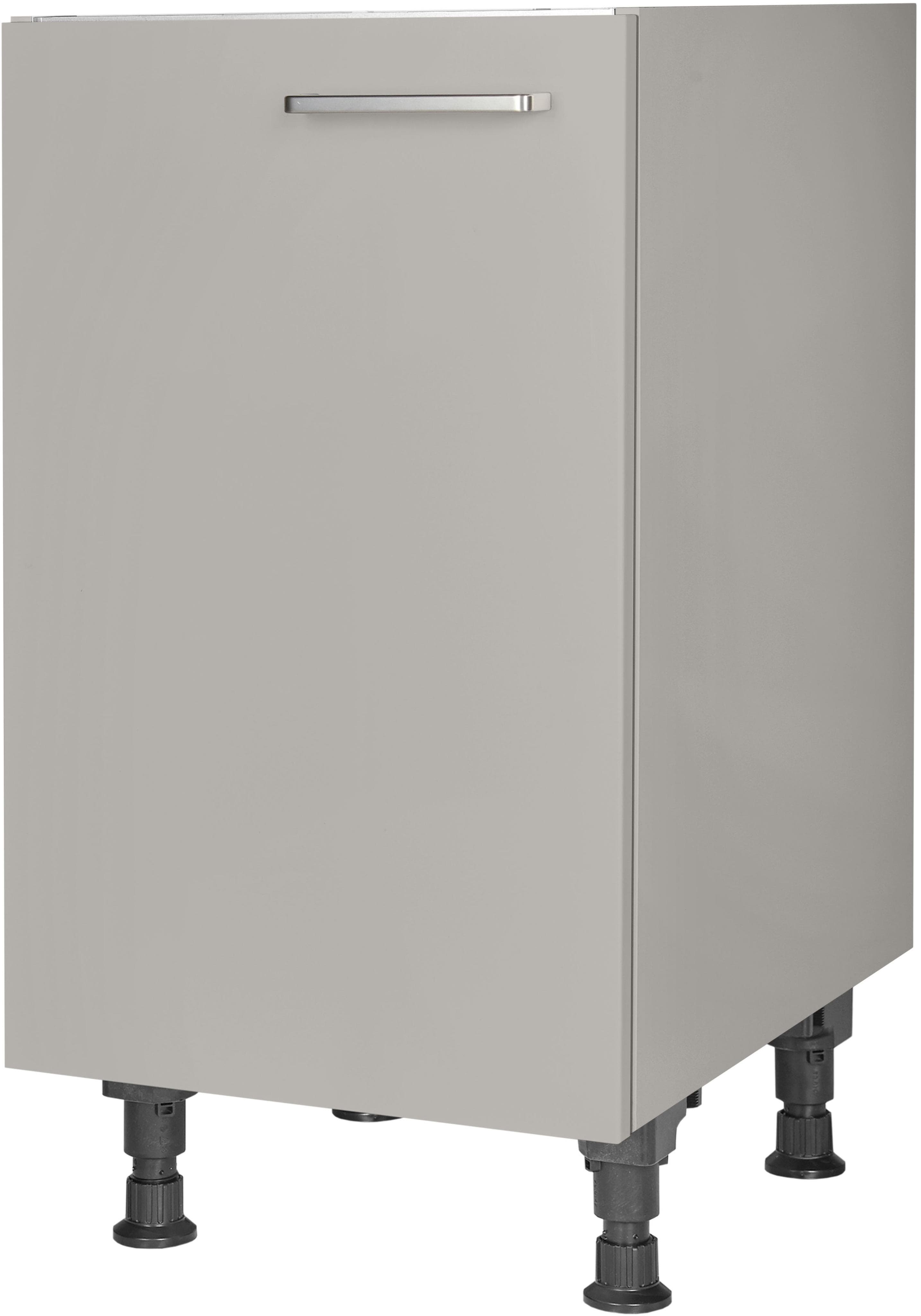 Spülenschrank Touch – wählbare Ausrichtung & höhenverstellbare Füße