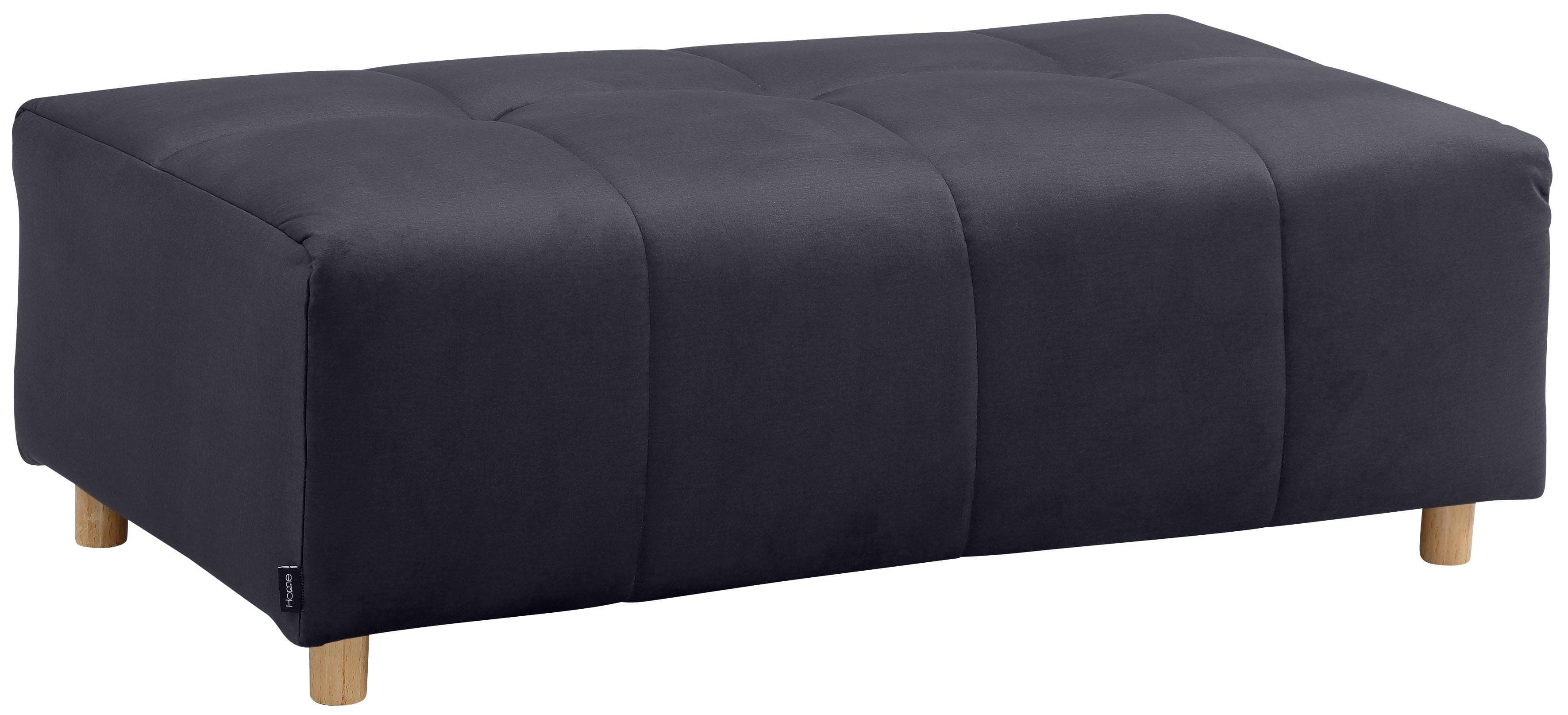 Home Affaire Polsterhocker Scania Anthrazit Microfaser