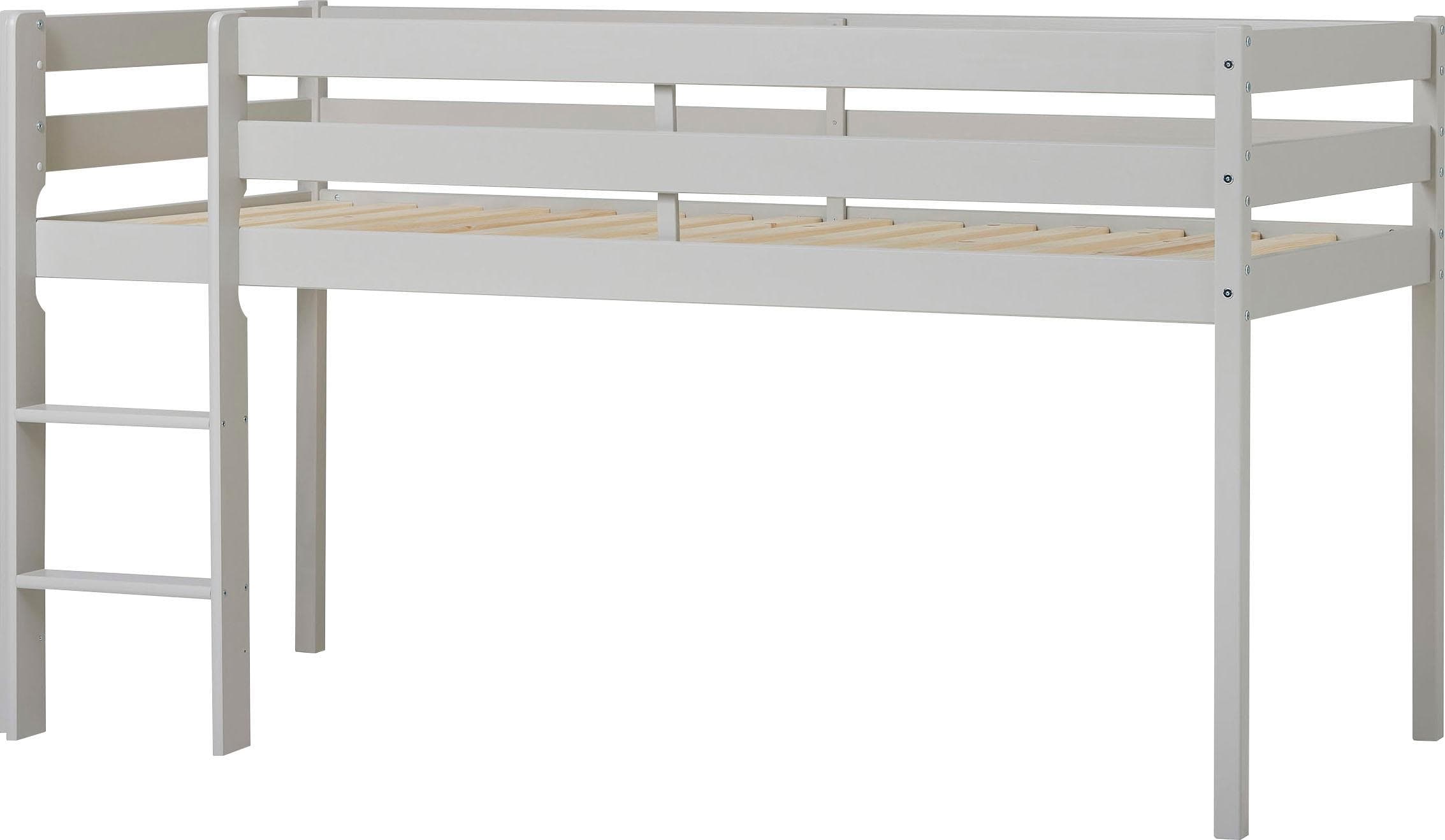 Hoppekids ECO COMFORT Spielbett Hochbett Grau teilbar