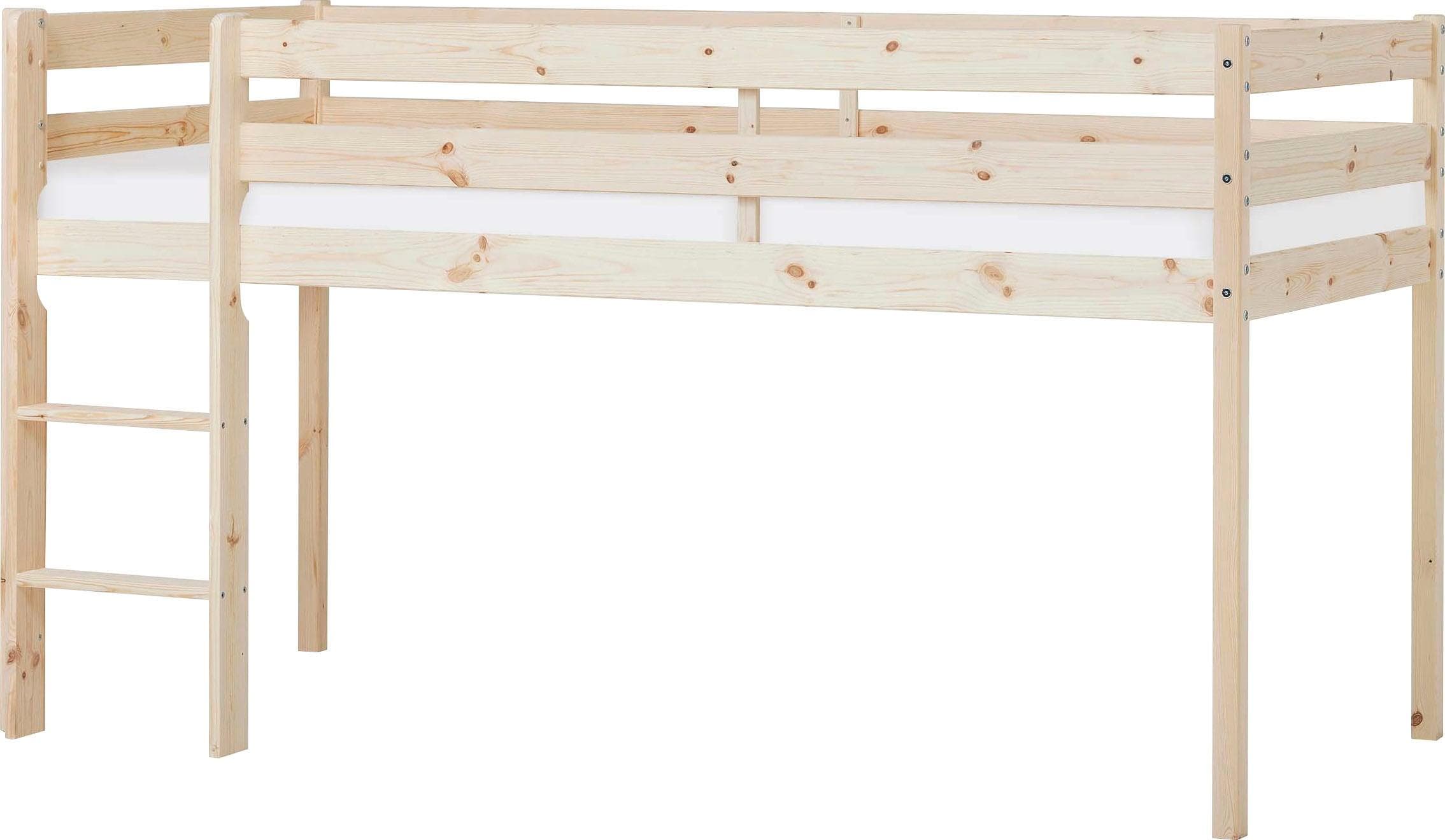 Hoppekids Spielbett ECO COMFORT Hochbett teilbar Natur