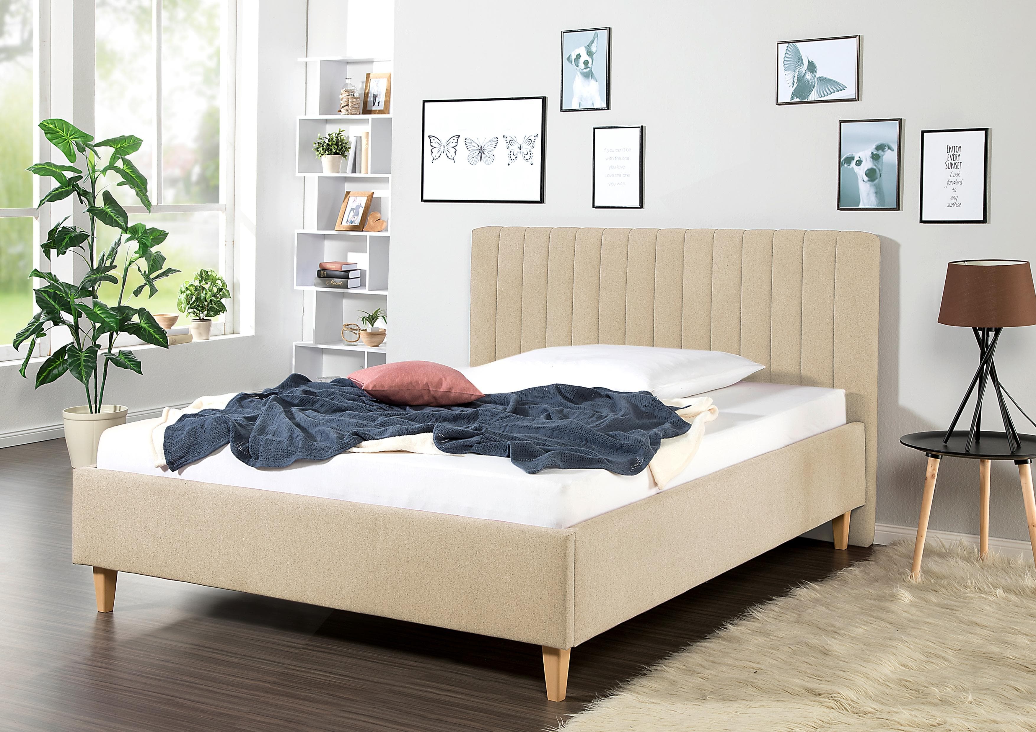 Zerlegbares Polsterbett mit offener Gestaltung