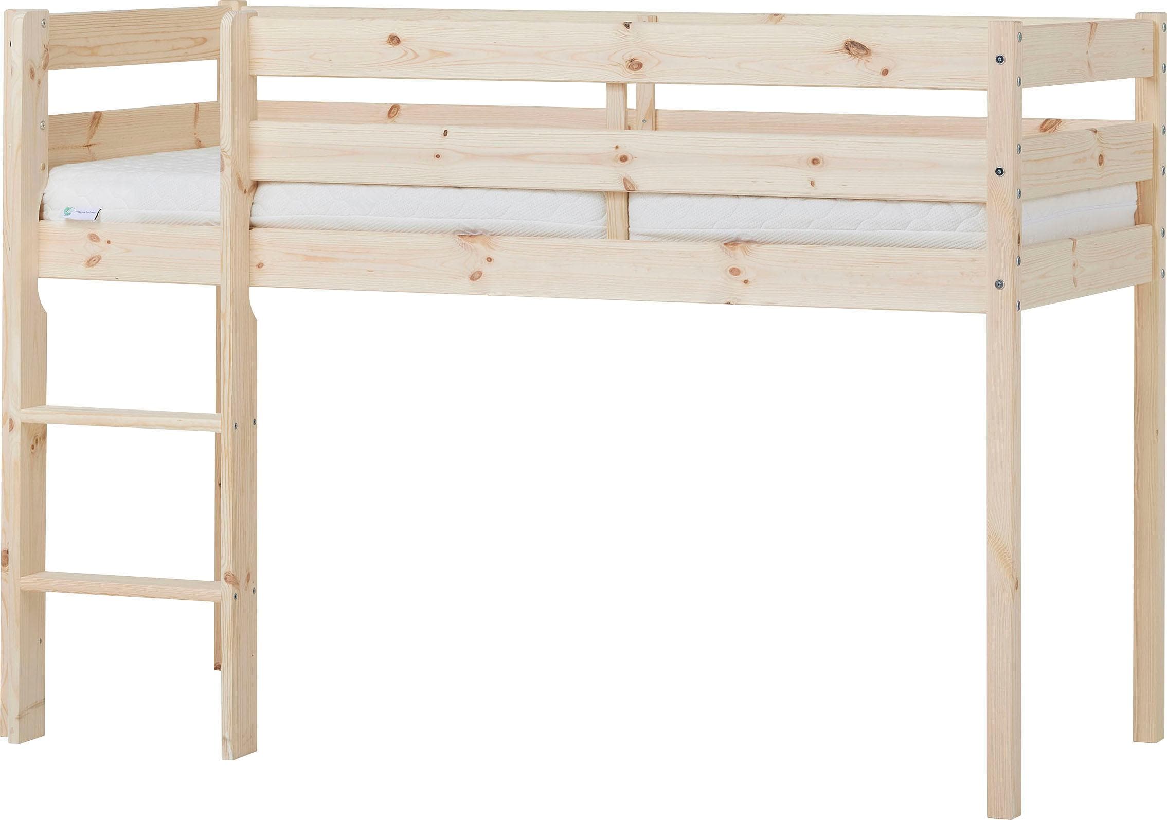 Hoppekids ECO COMFORT Spielbett Hochbett teilbar Natur