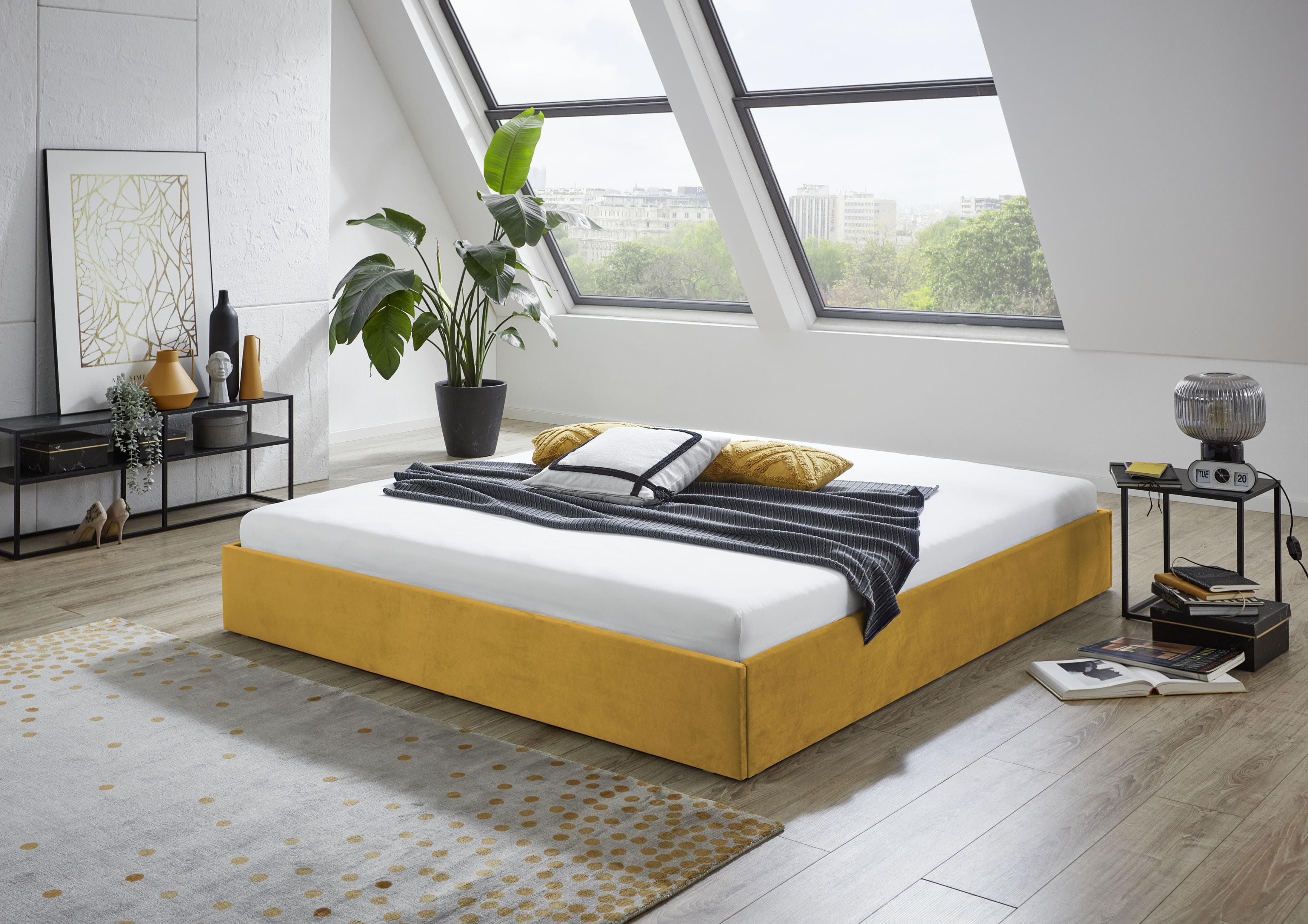Polsterbett Osaka - In verschiedenen Härten erhältlich