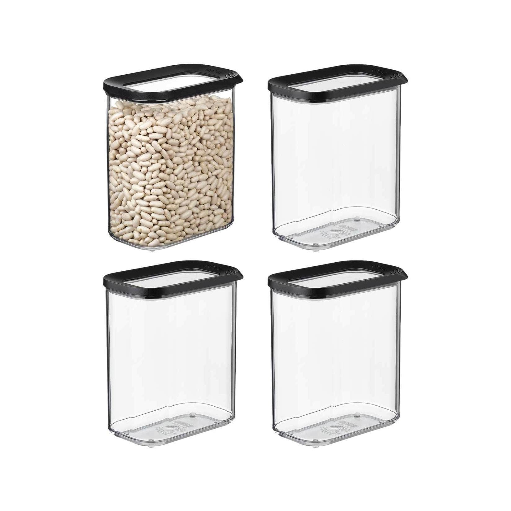 Mepal Vorratsdosen Modula 1500 ml 4er Set