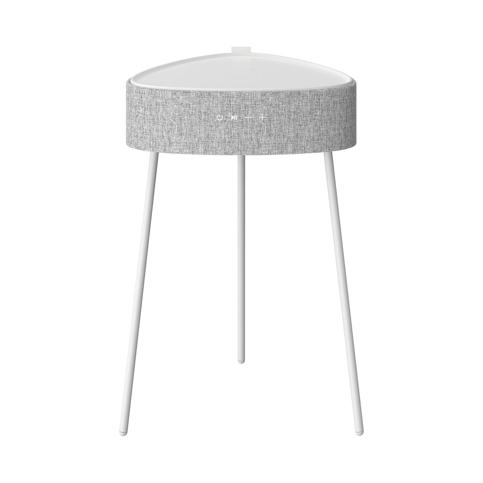 Fontastic Drahtloser Lautsprecher Mesu Tisch Design weiß