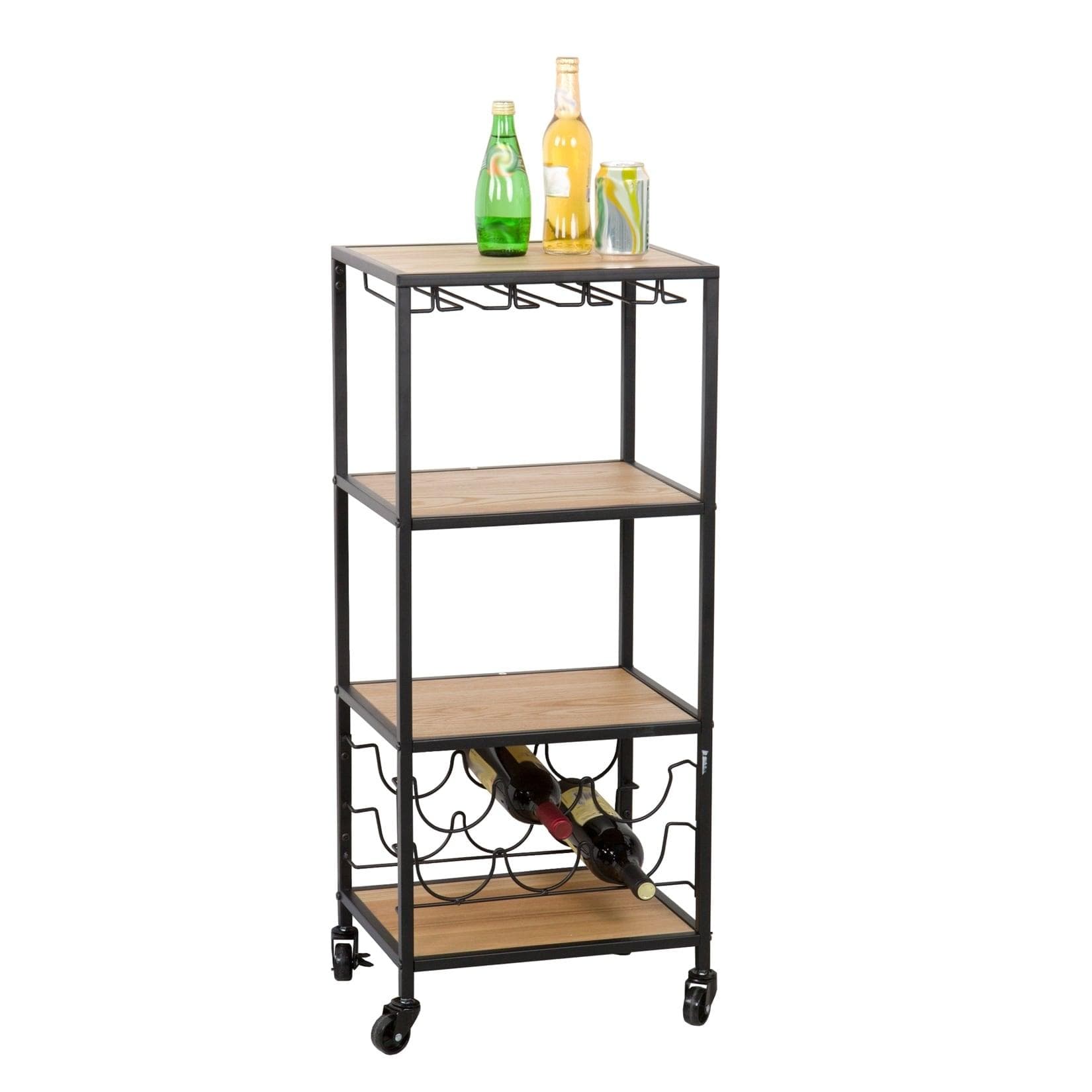 HTI-Living Küchenwagen Small Thea - Modernes Küchenregal mit 4 Fächern