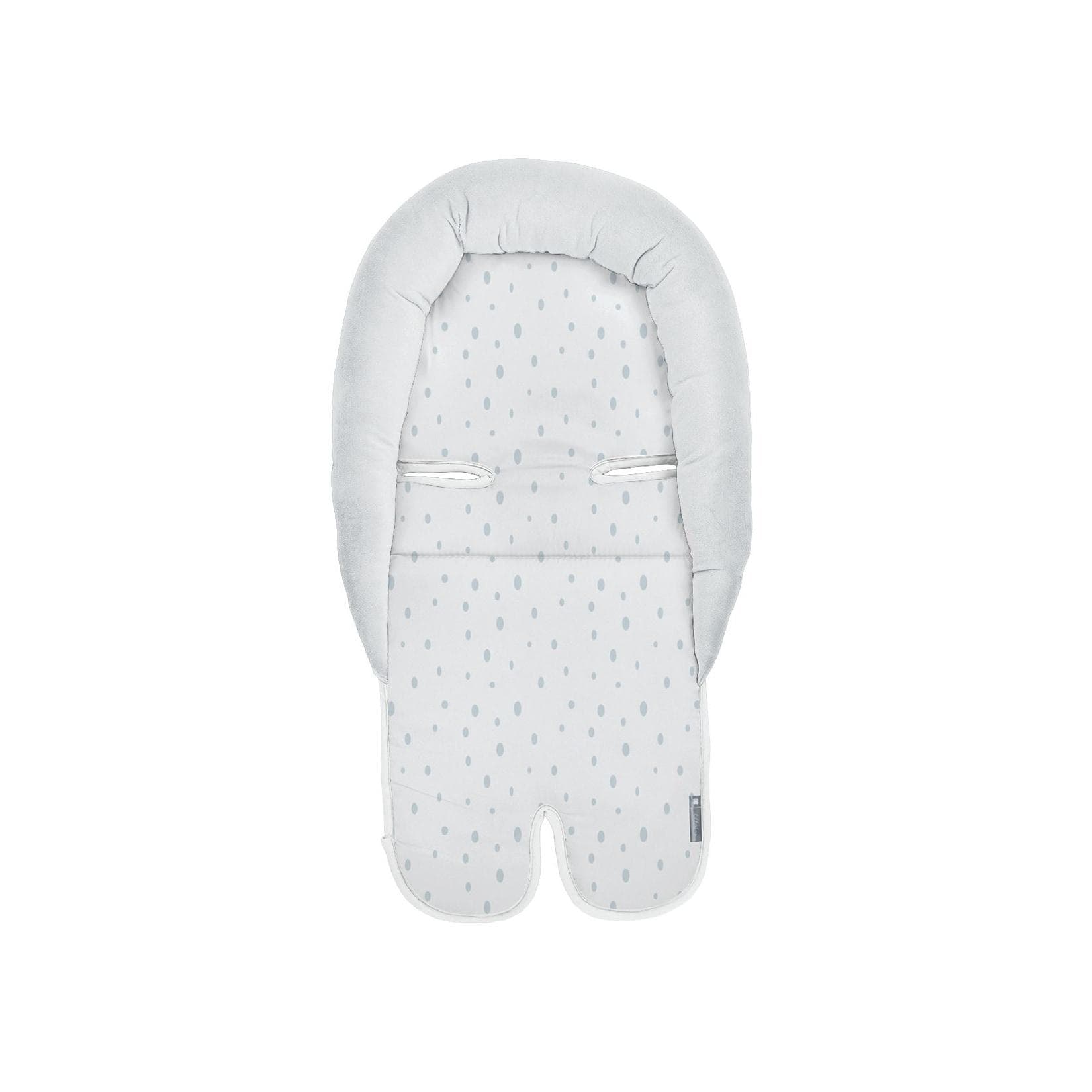 Kikkaboo Kindersitz-Einlage Sitzauflage Kindersitzschutz Memory-Schaum Baumwolle Blau