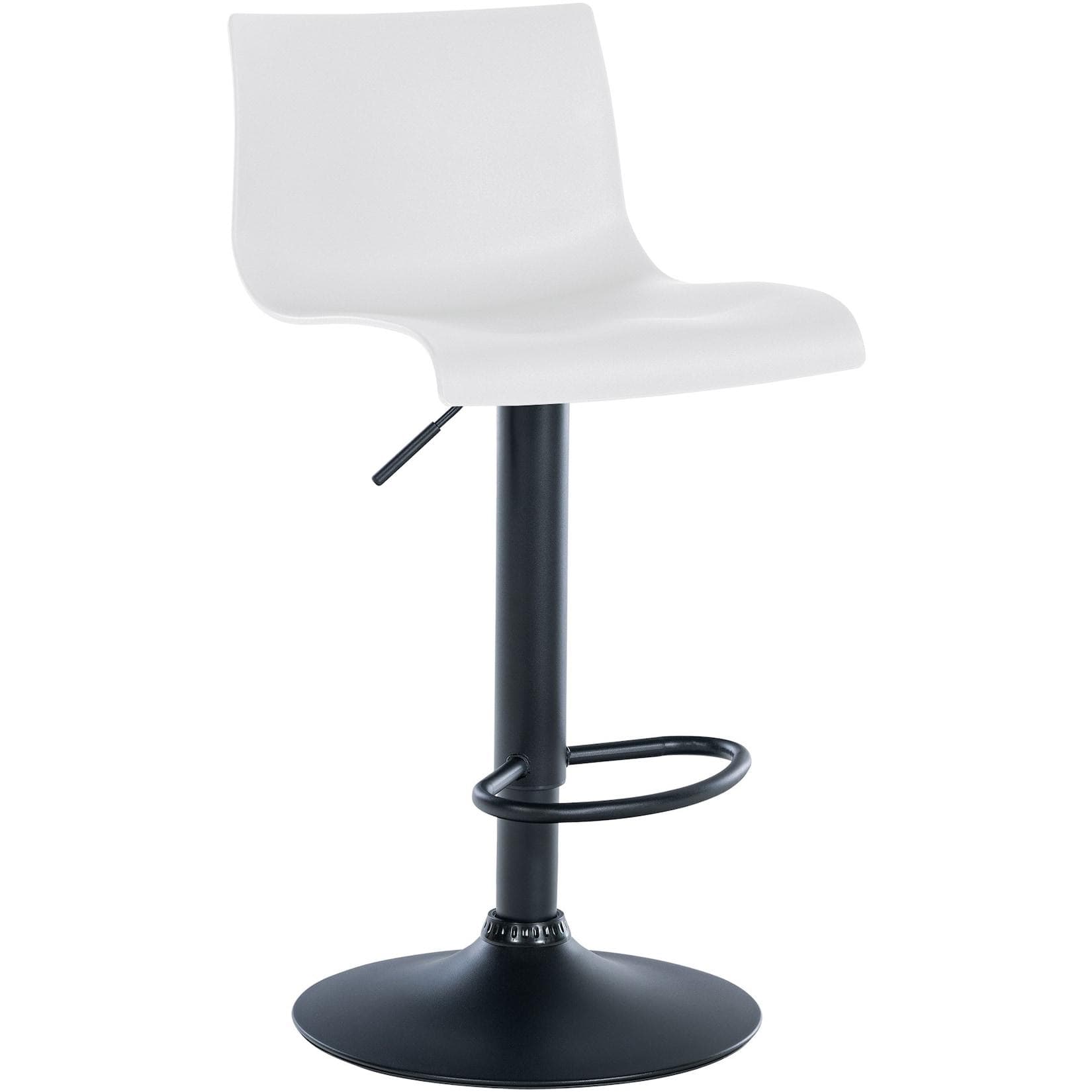 CLP Barhocker Branford I Modern Höhenverstellbar Mit Lehne Metallgestell