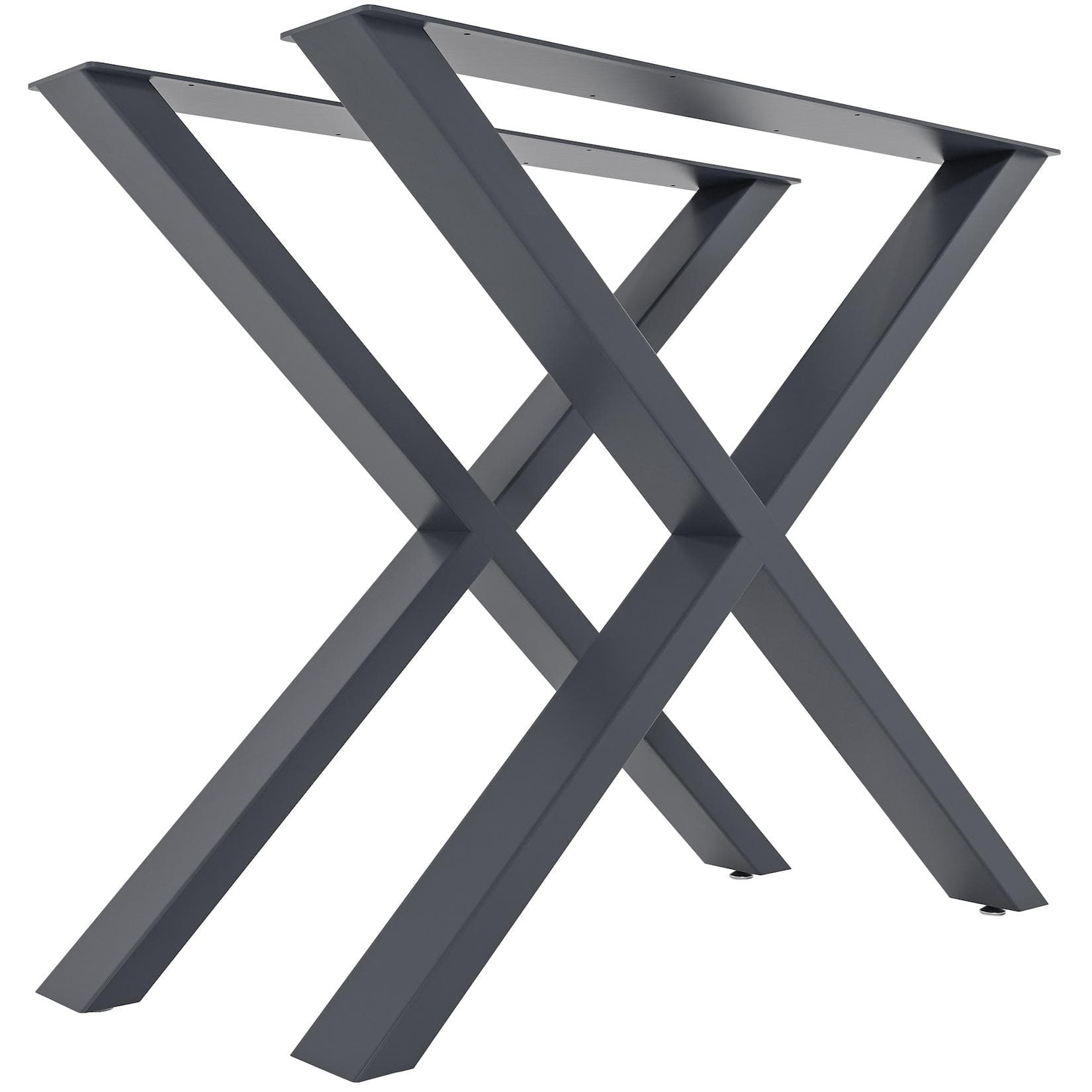 Stabile Metalltischbeine - Vierkantprofil für DIY-Schreibtische