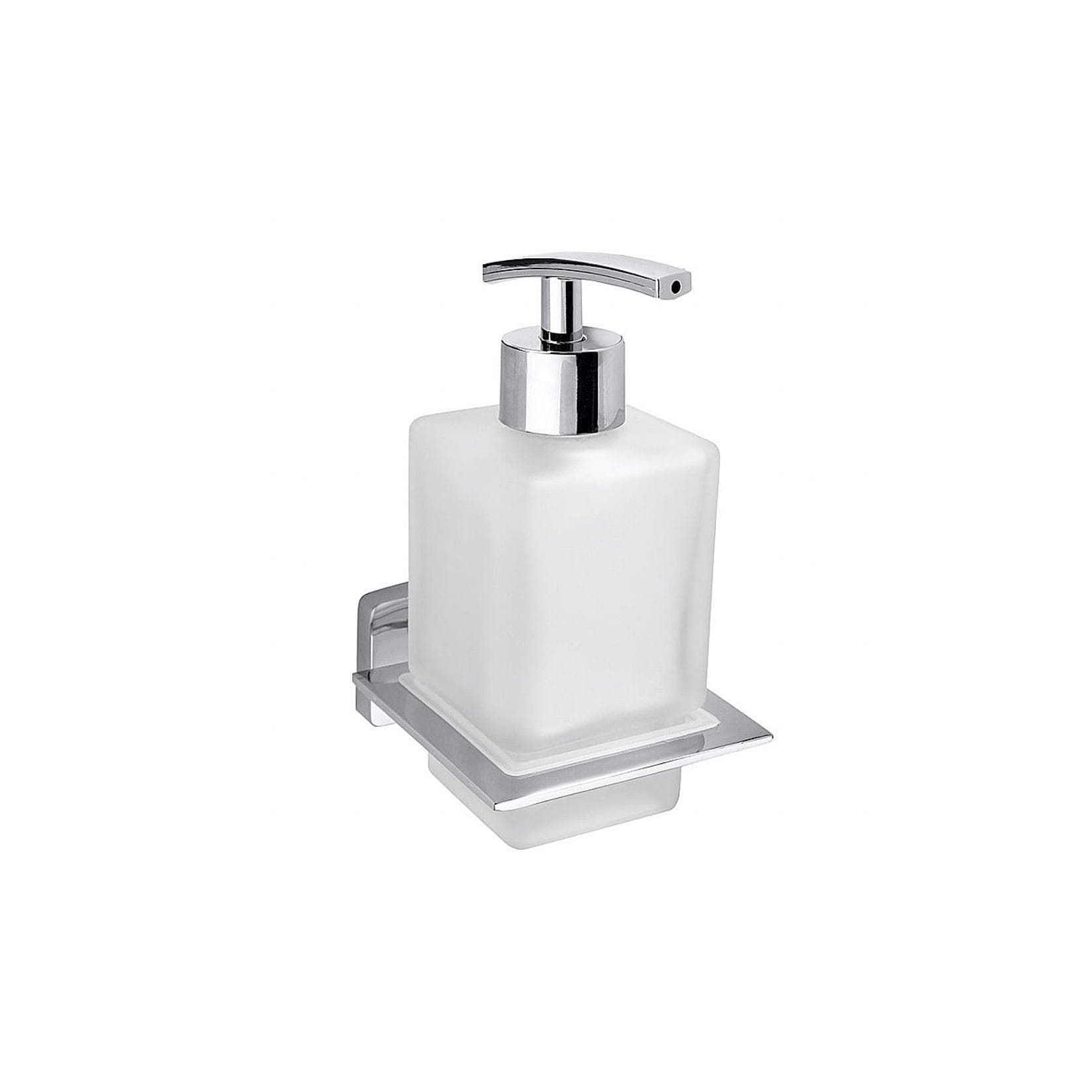 Brillantbad BIKI Glasseifenpender Chrom poliert Glas 250 ml