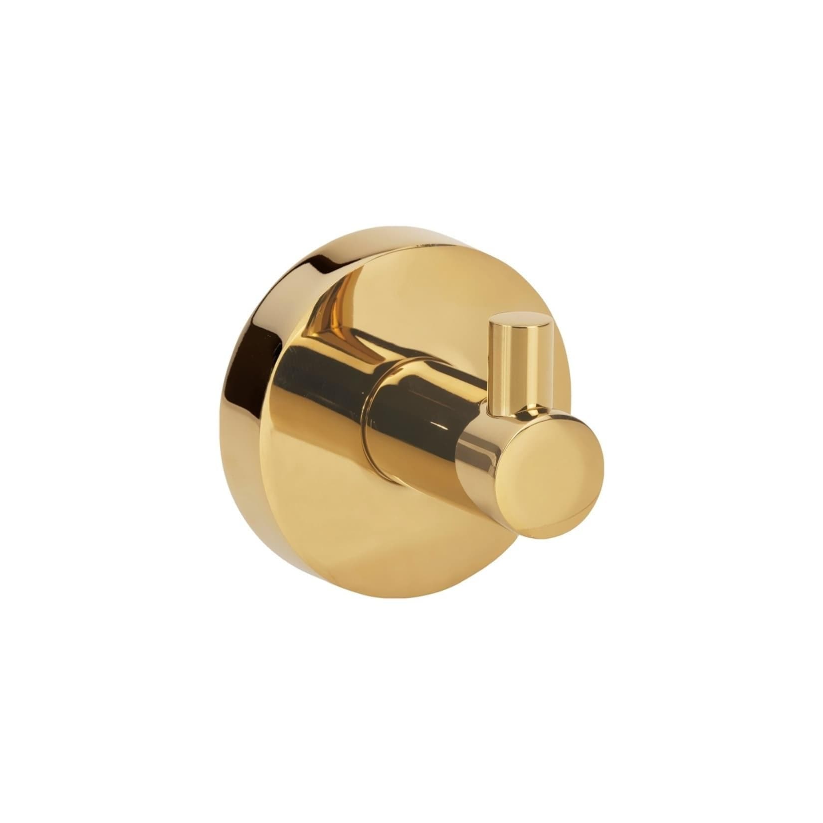 Brillantbad BILLO Kleiderhaken Messing Gold Poliert