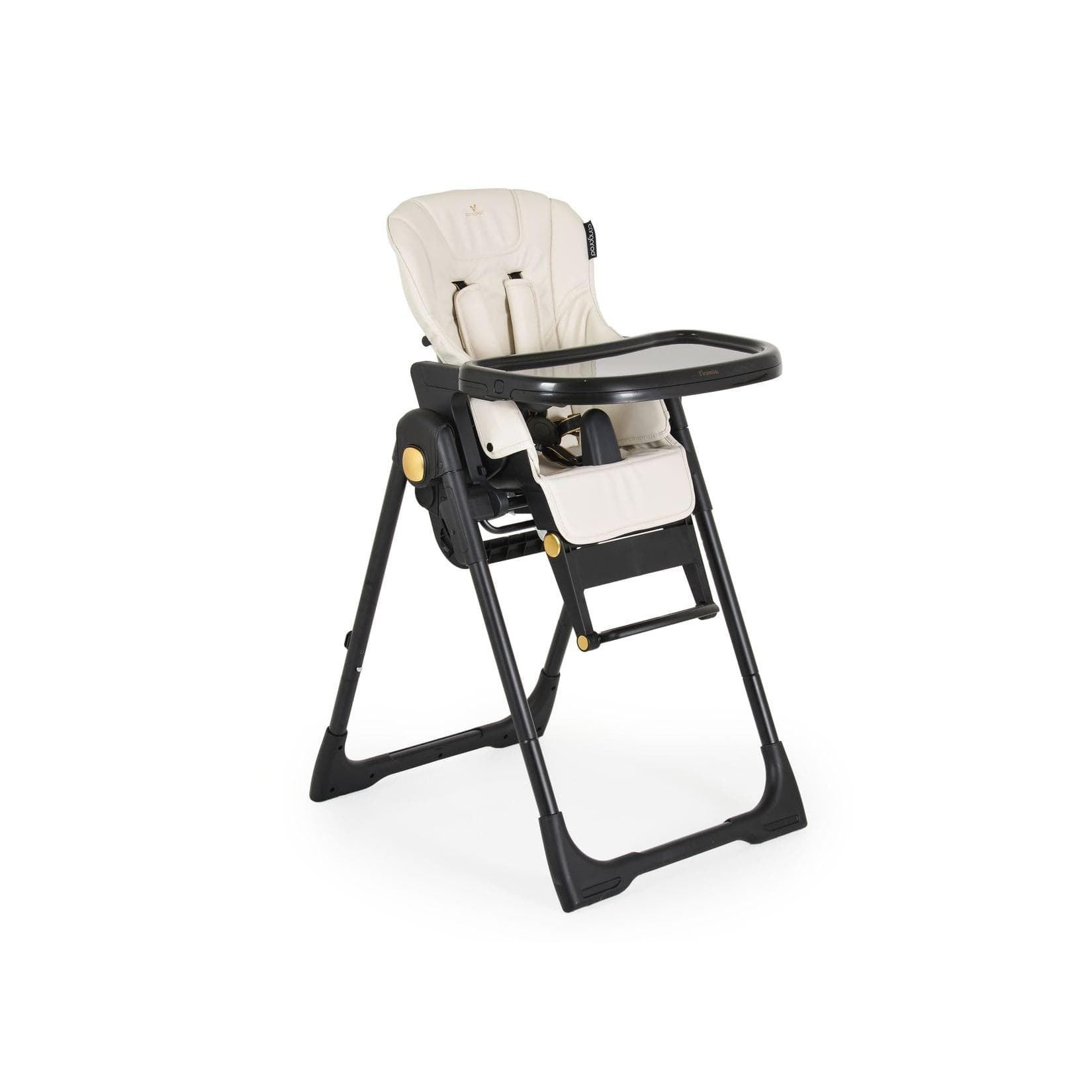 Tiramisu Kinderhochstuhl 2in1 - Klappbar & Höhenverstellbar mit Fußstütze